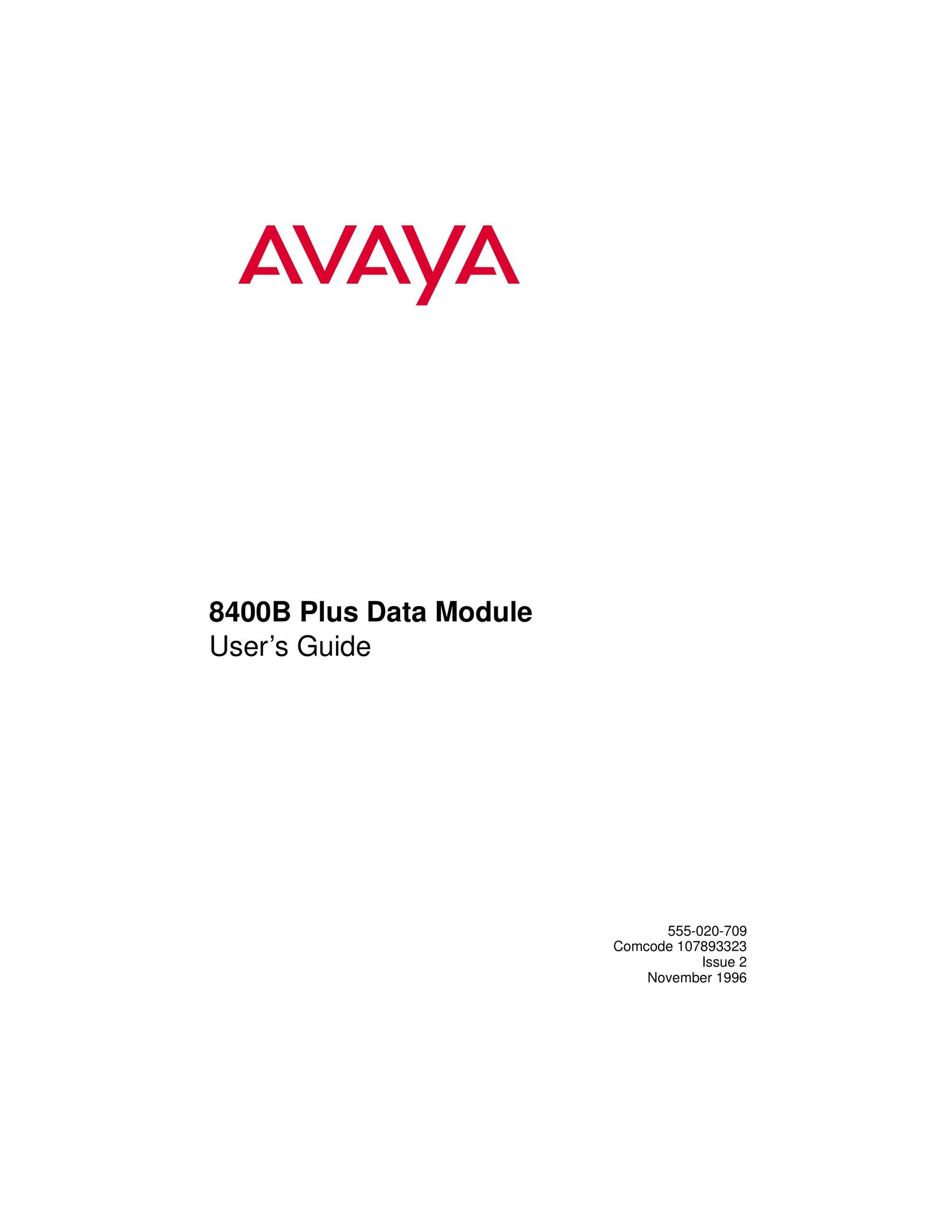 Avaya 8400B Plus Barcode Reader User Manual