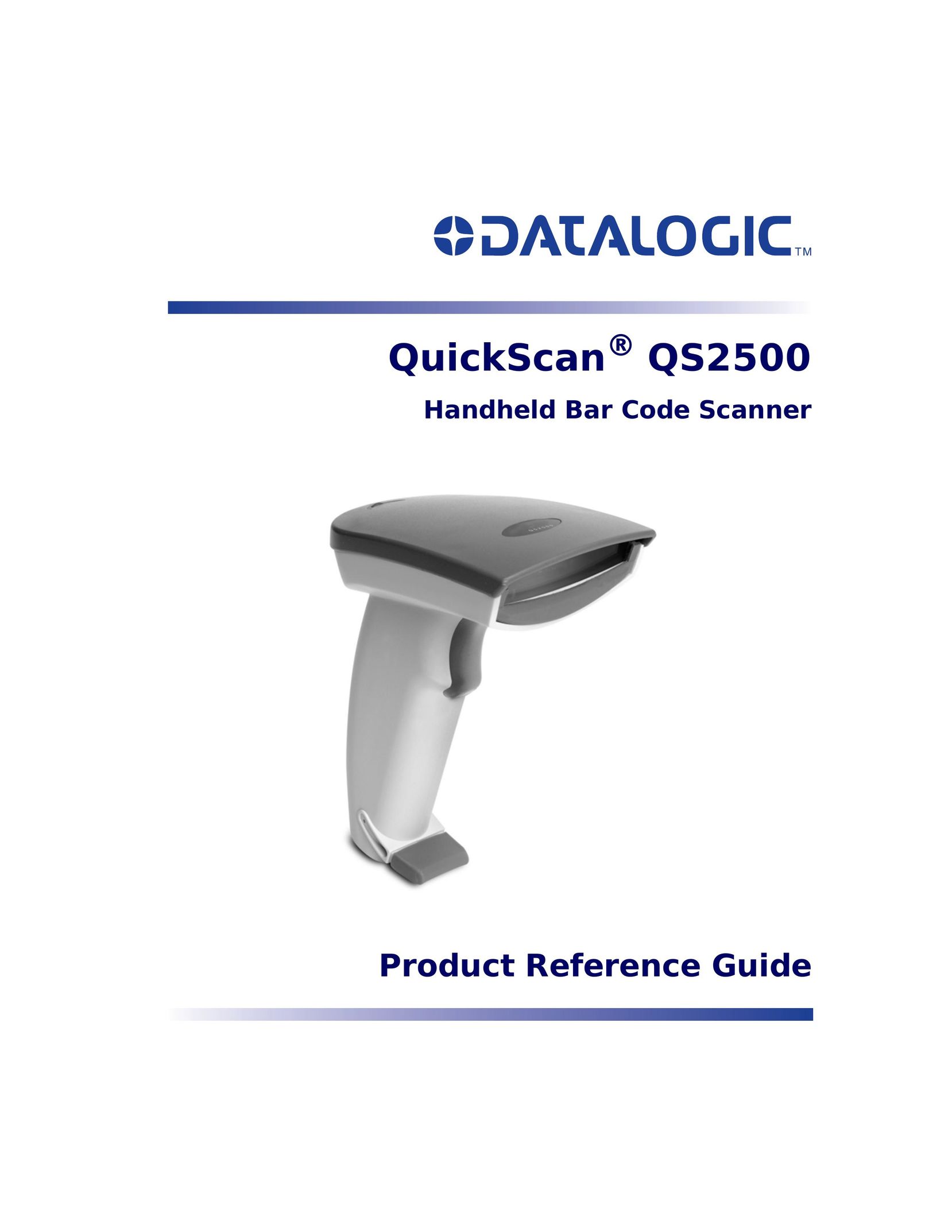 Datalogic Scanning QS2500 Barcode Reader User Manual