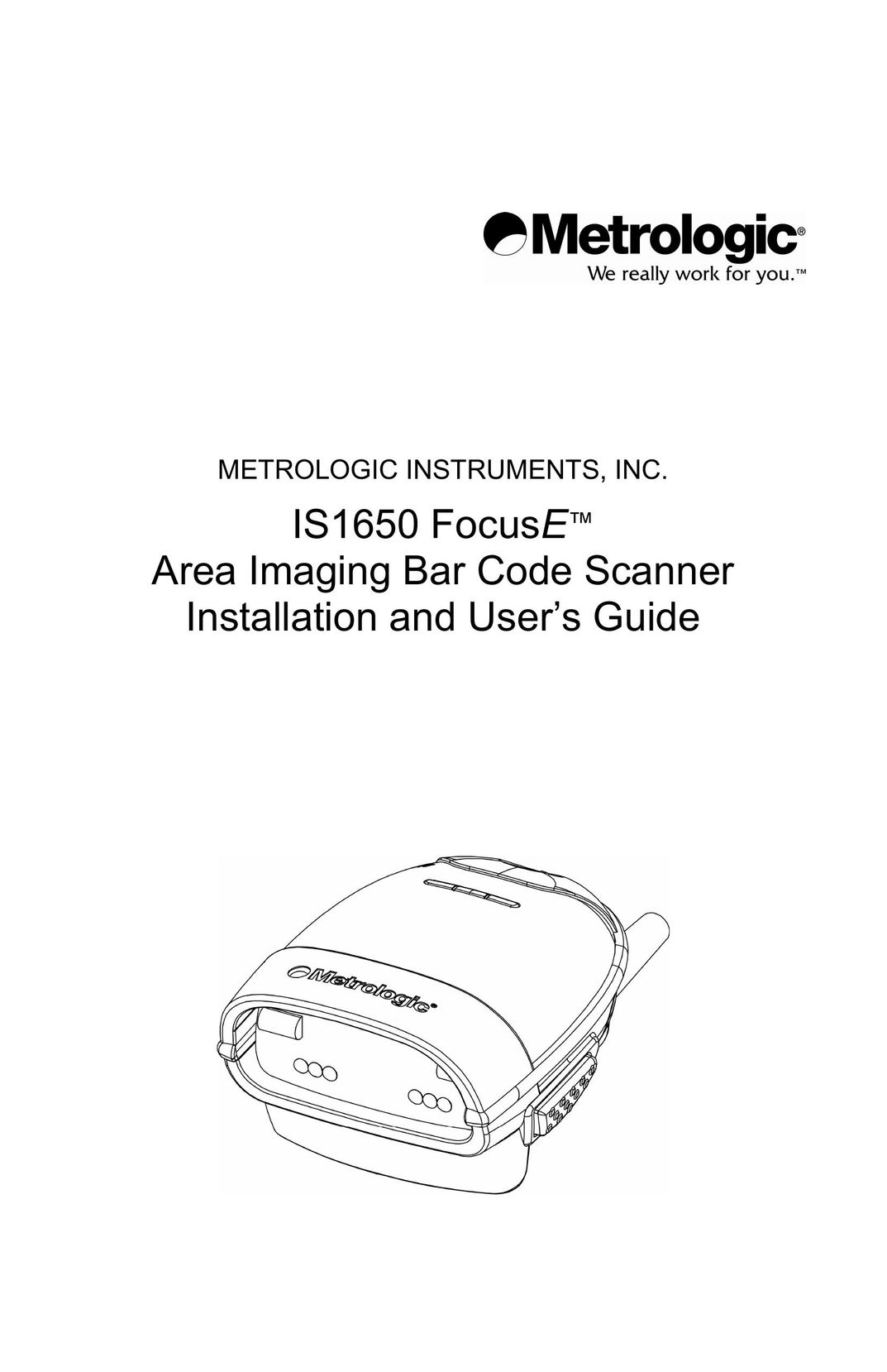 Metrologic Instruments IS1650 Barcode Reader User Manual
