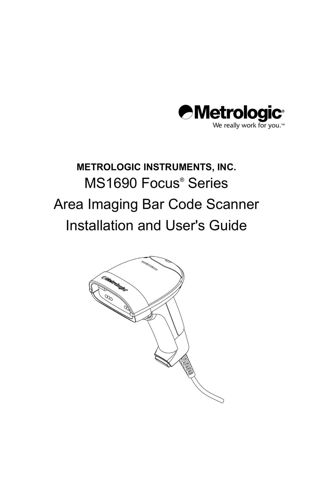 Metrologic Instruments MS1690 Focus Barcode Reader User Manual