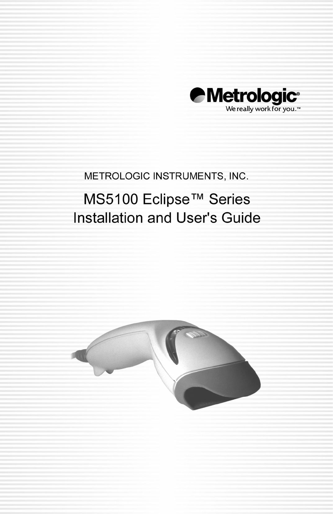 Metrologic Instruments MS5100 Barcode Reader User Manual