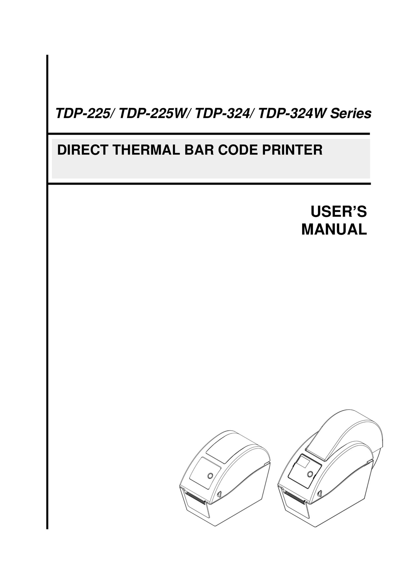 The Speaker Company TDP-225 Barcode Reader User Manual