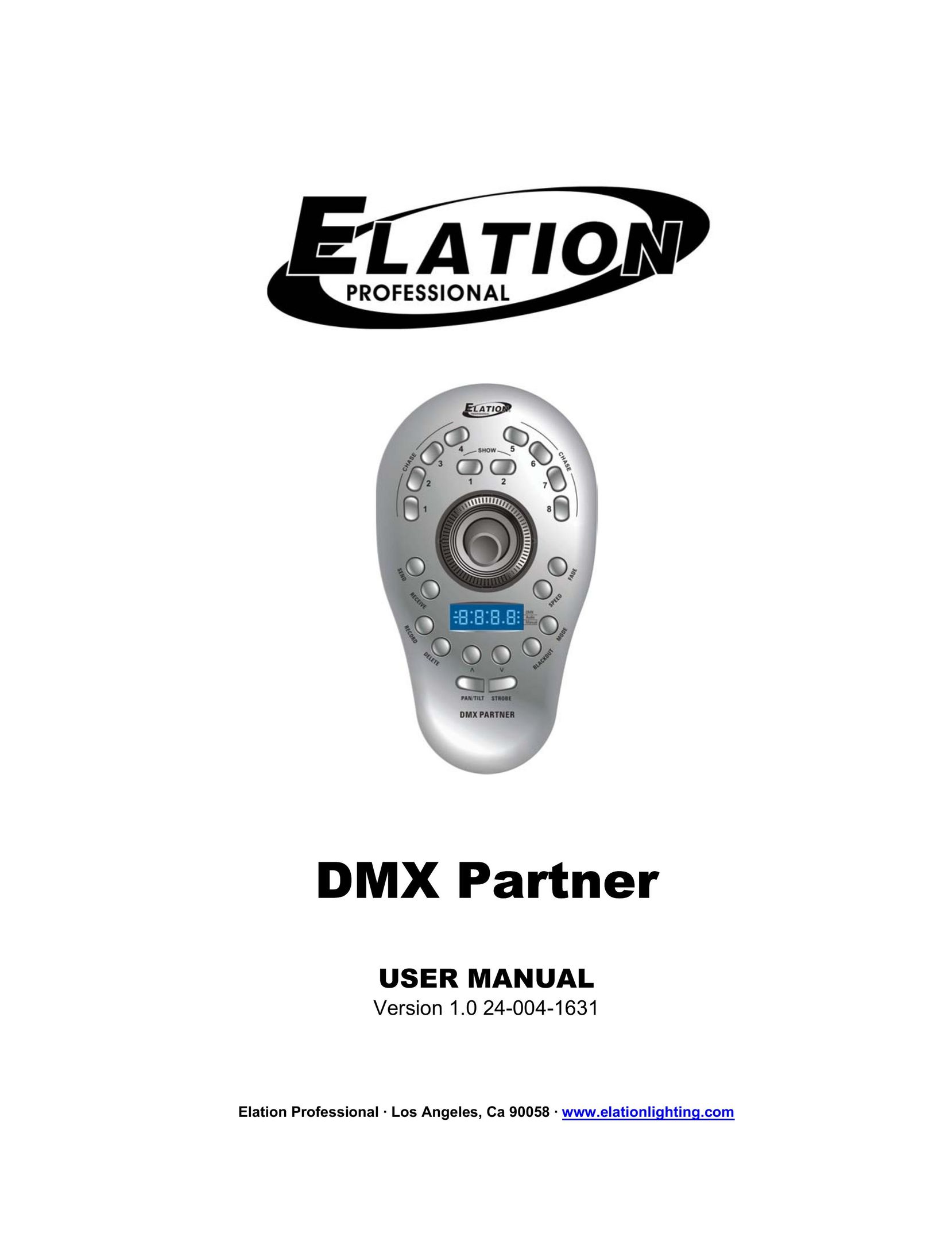 Elation Professional 1.0 24-004-1631 Binding Machine User Manual