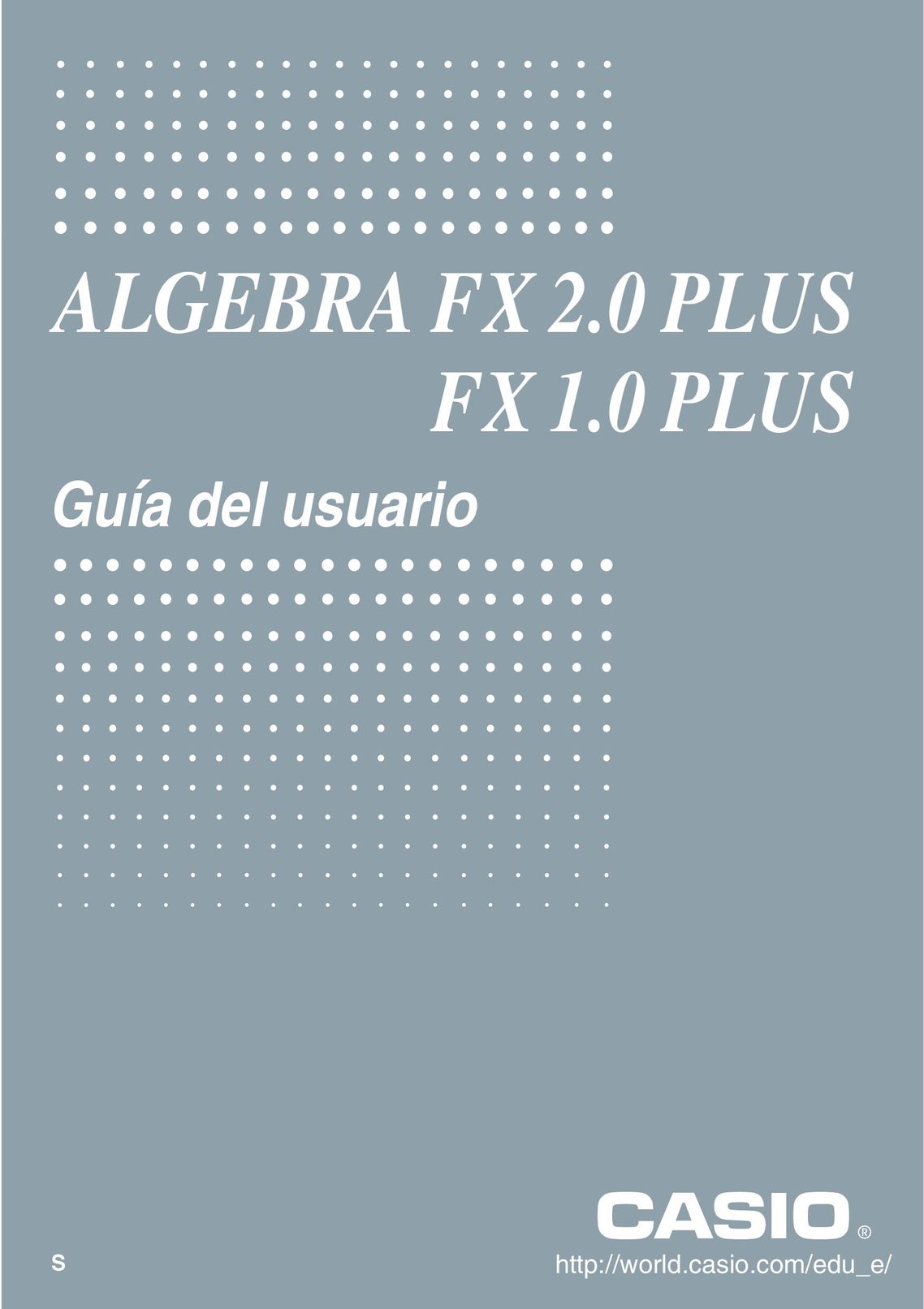 Casio FX 1.0 Calculator User Manual