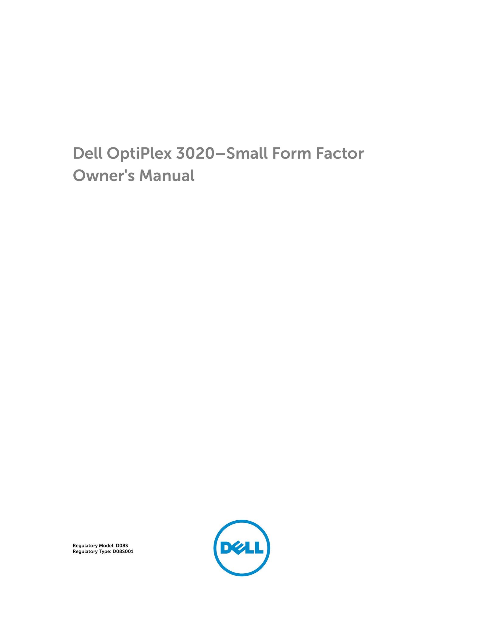 Dell D08S Calculator User Manual