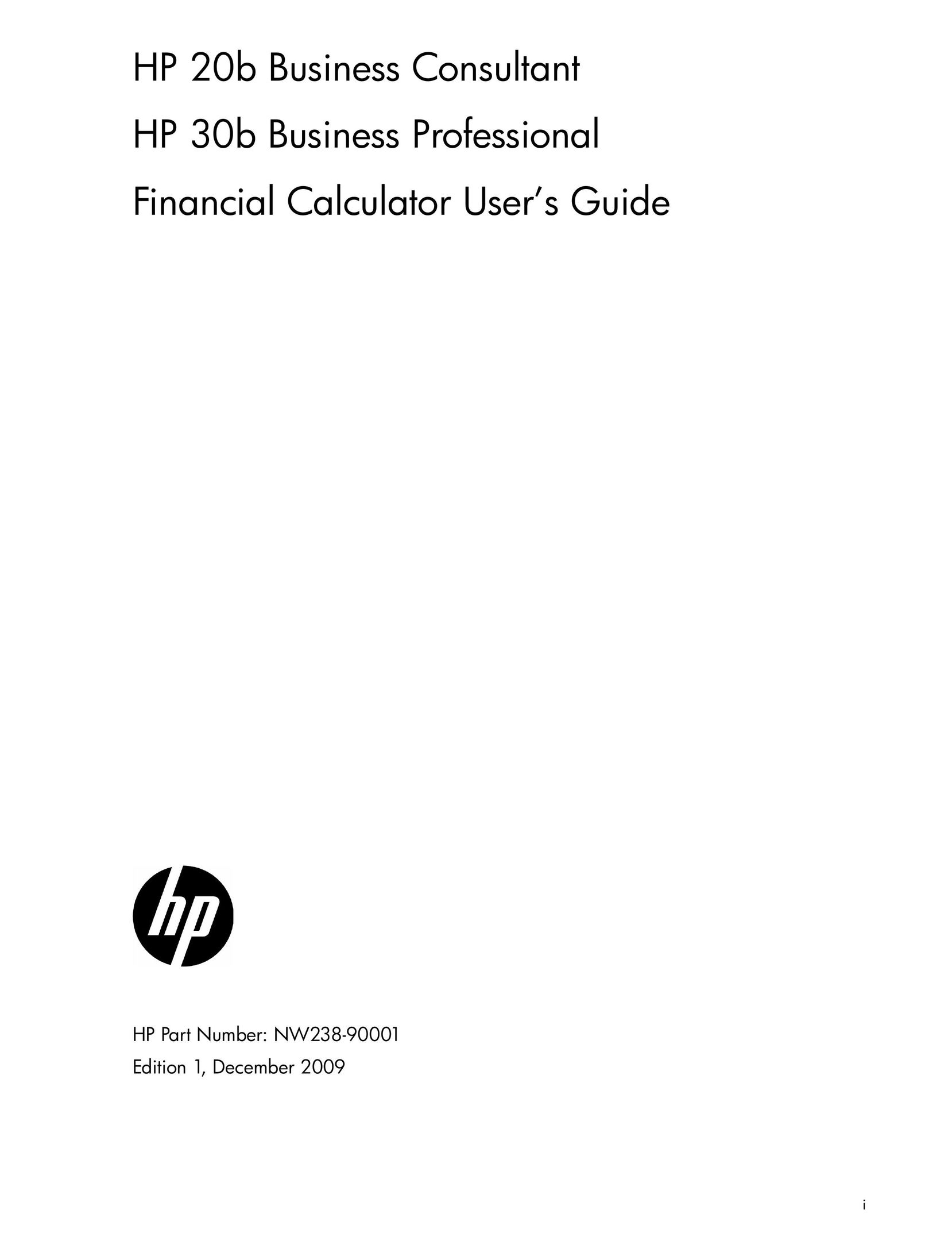 HP (Hewlett-Packard) 30B Calculator User Manual
