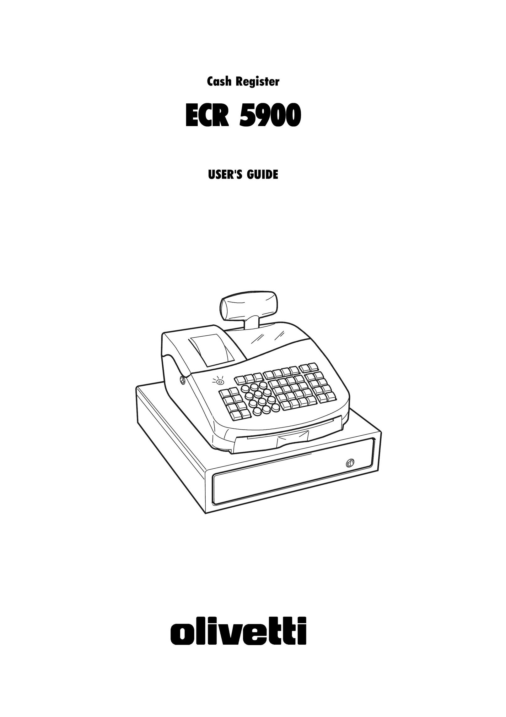 Olivetti ECR 5900 Cash Register User Manual