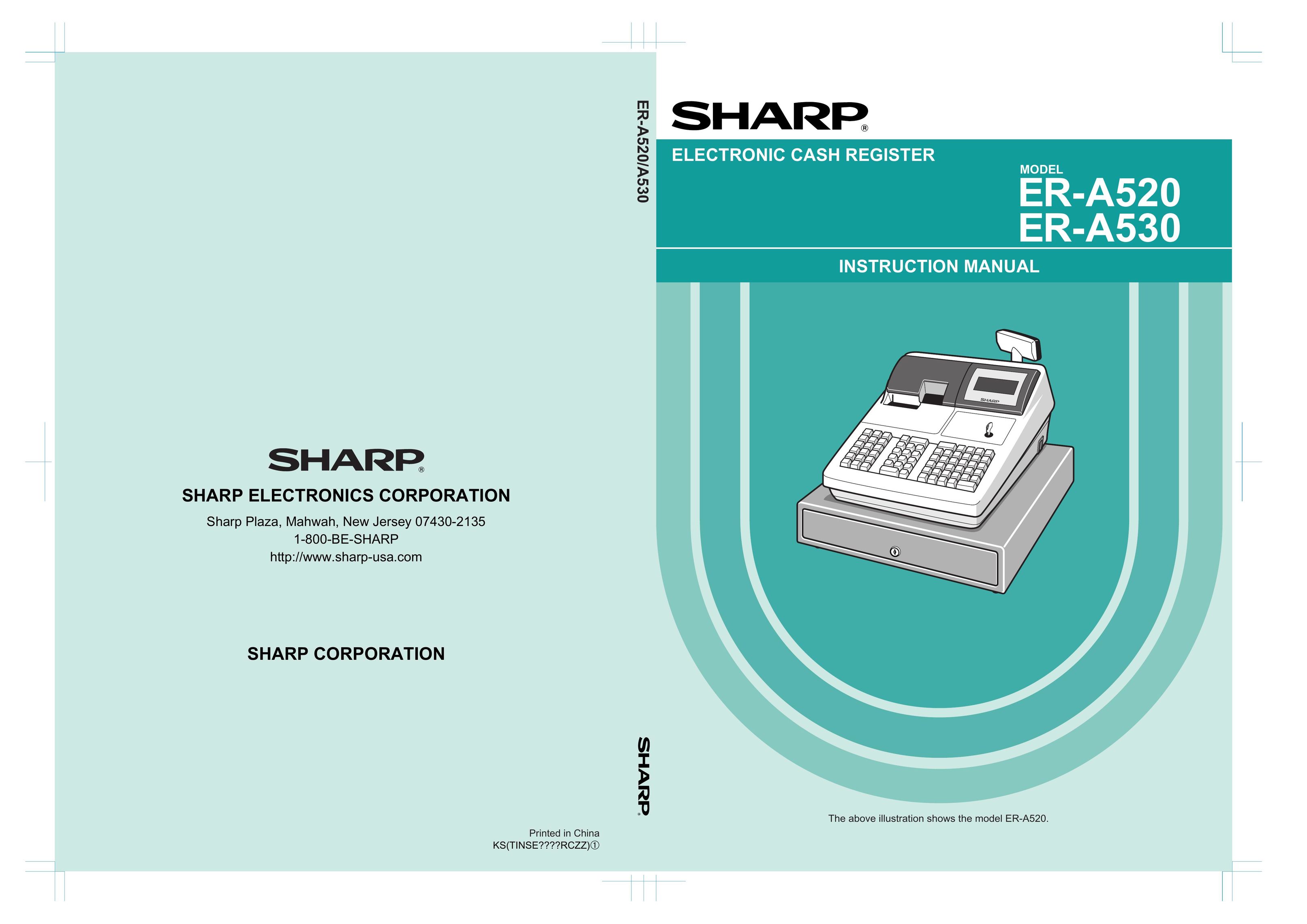 Sharp ER-A520 Cash Register User Manual