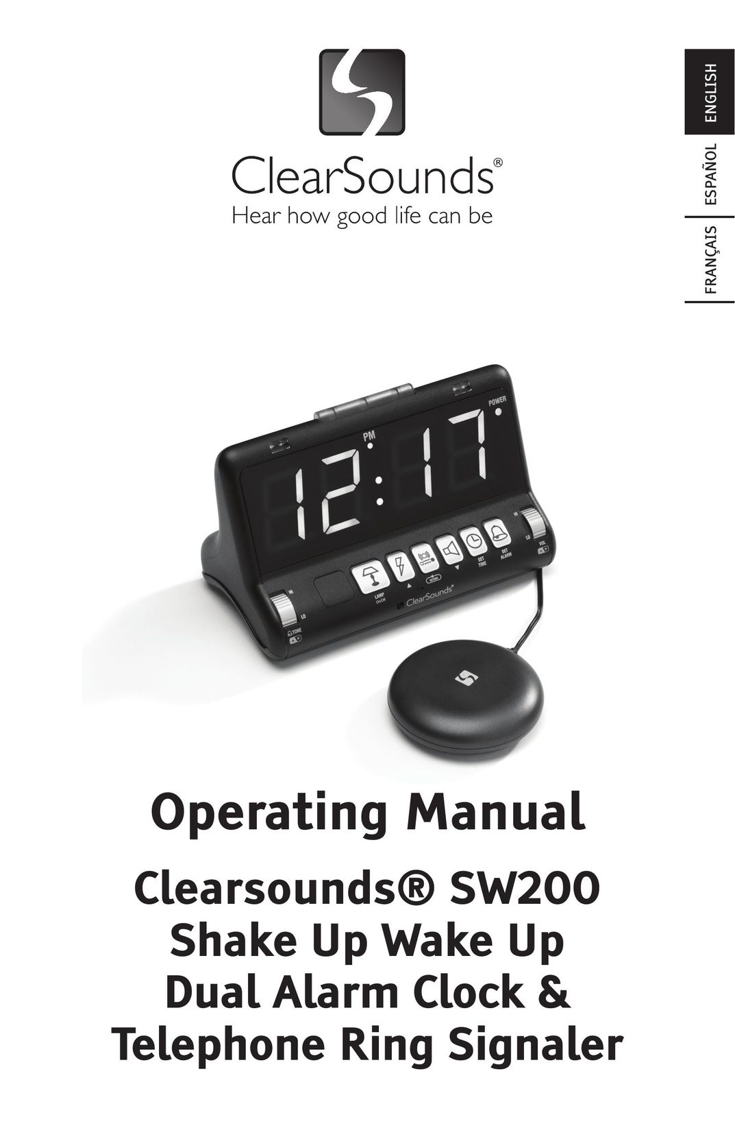 ClearSounds SW200 Clock User Manual