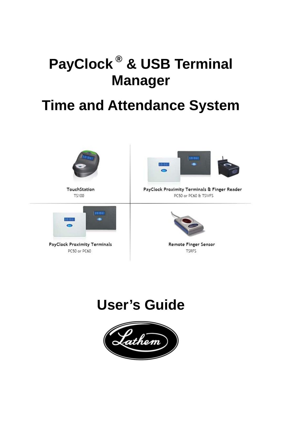 Lathem PC50/60 Clock User Manual