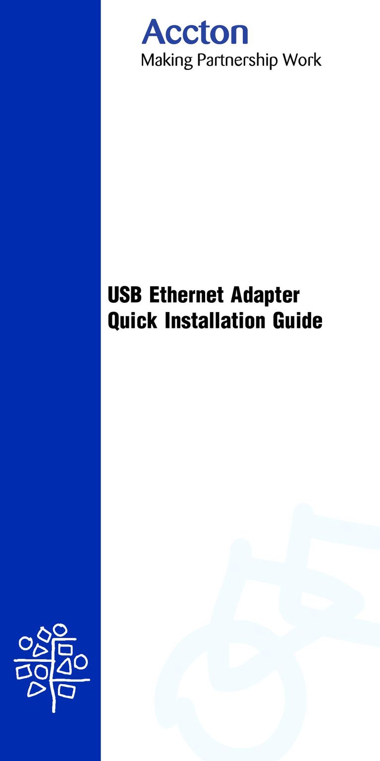 Accton Technology USB Ethernet Adapter Computer Accessories User Manual