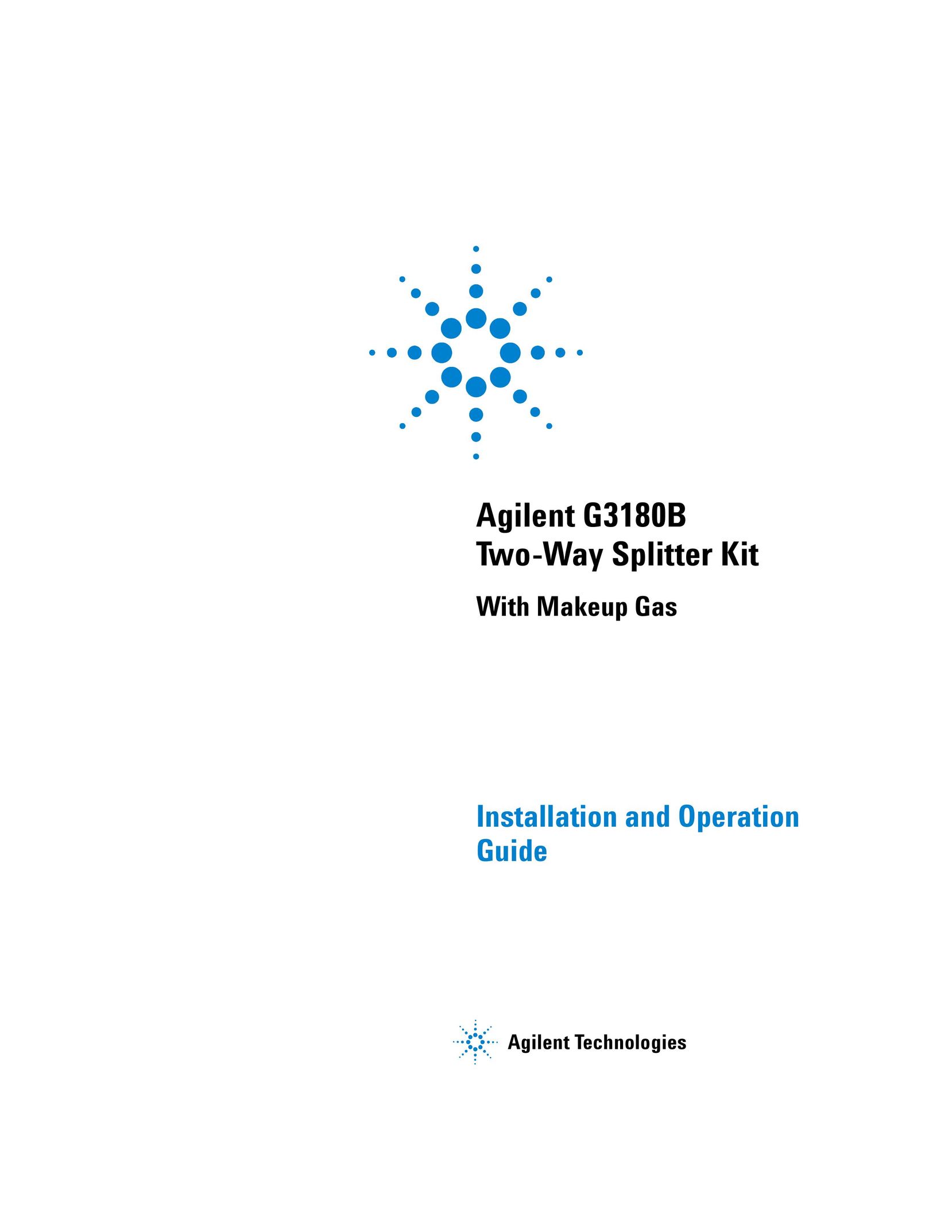 Agilent Technologies G3180B Computer Accessories User Manual