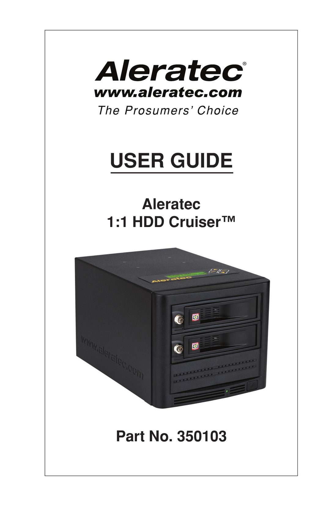 Aleratec 350103 Computer Accessories User Manual