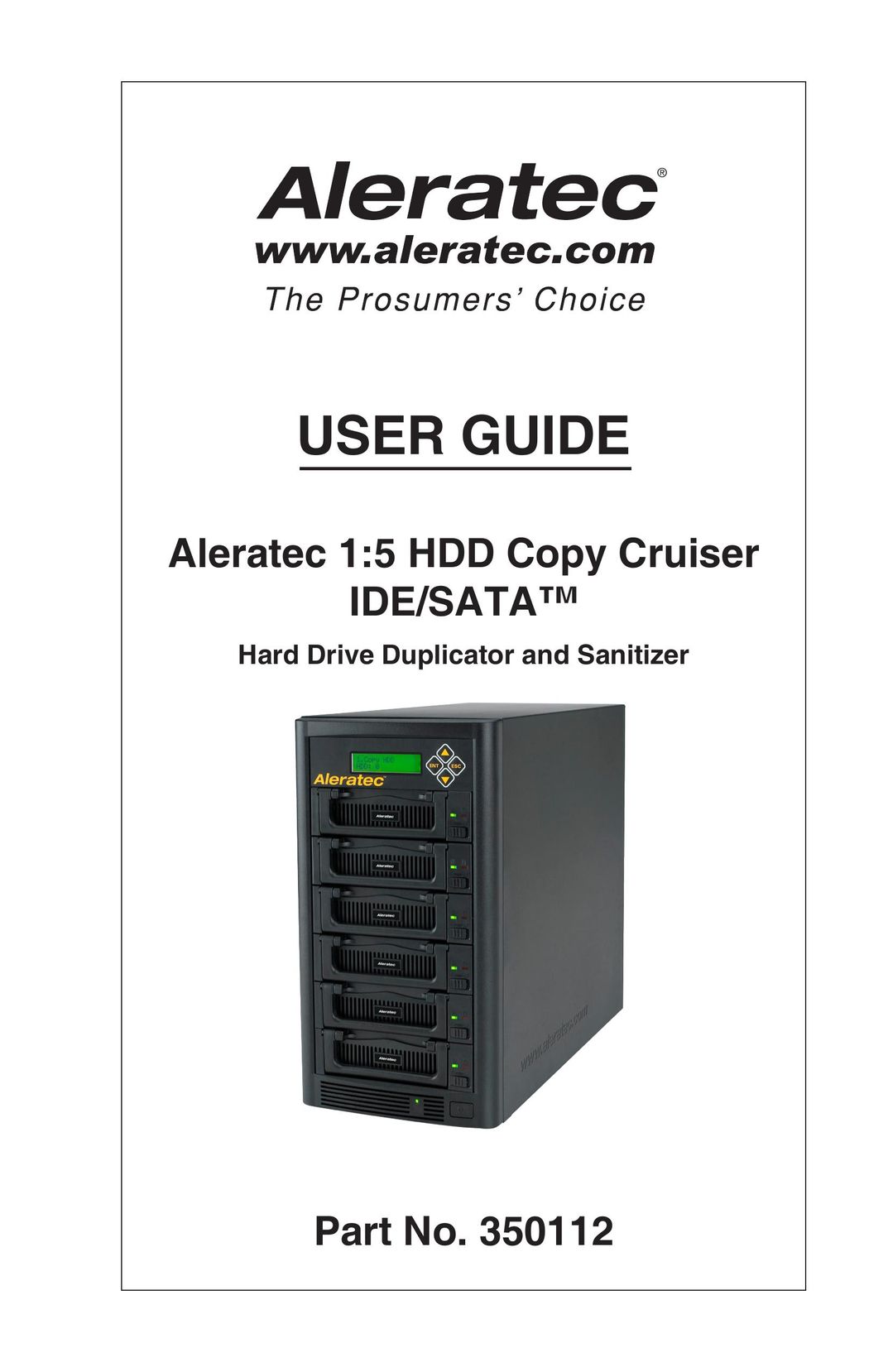 Aleratec 350112 Computer Accessories User Manual