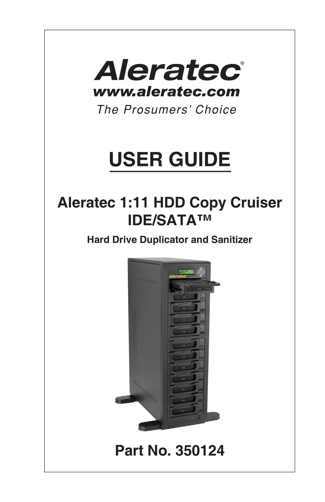 Aleratec 350124 Computer Accessories User Manual