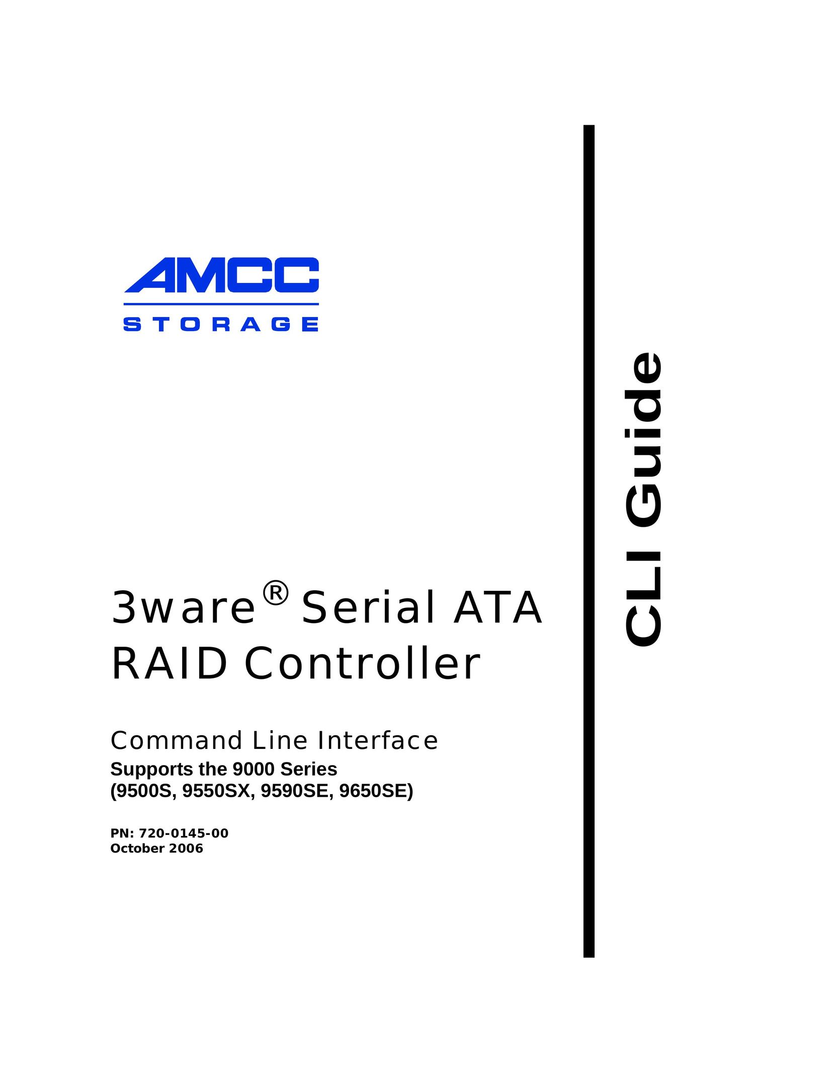 AMCC 9550SX Computer Accessories User Manual