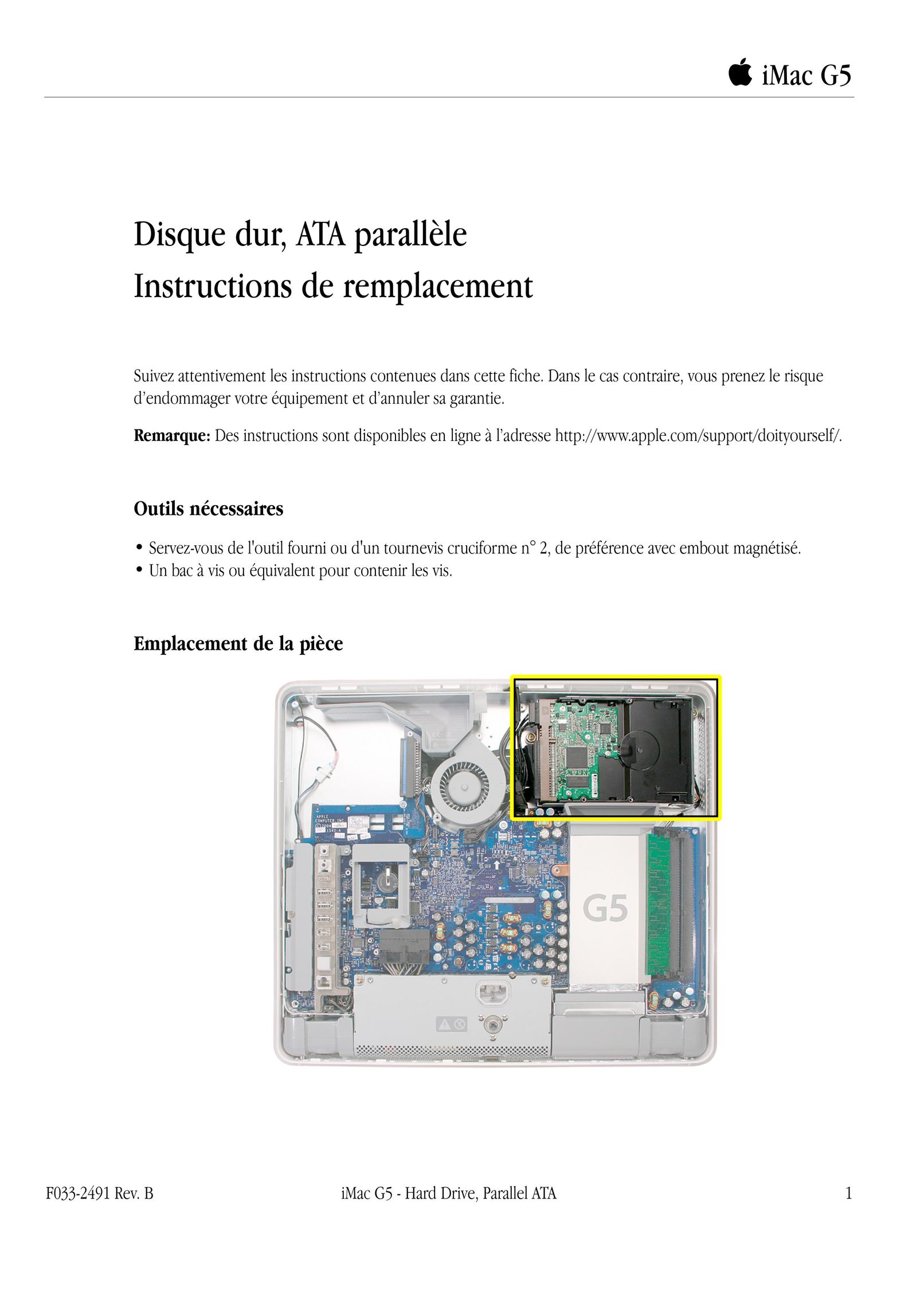 Apple G5 Computer Accessories User Manual