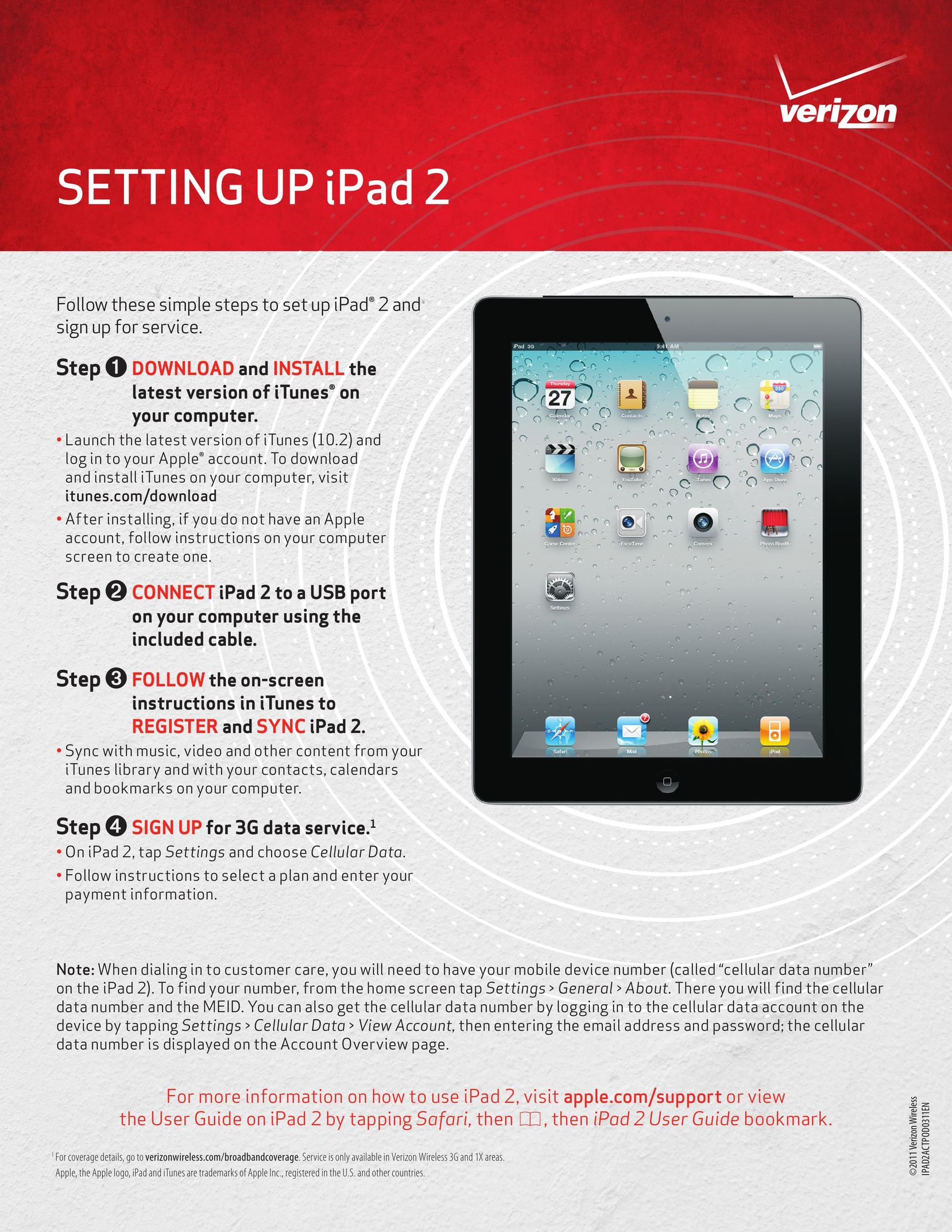 Apple iPad 2 Computer Accessories User Manual