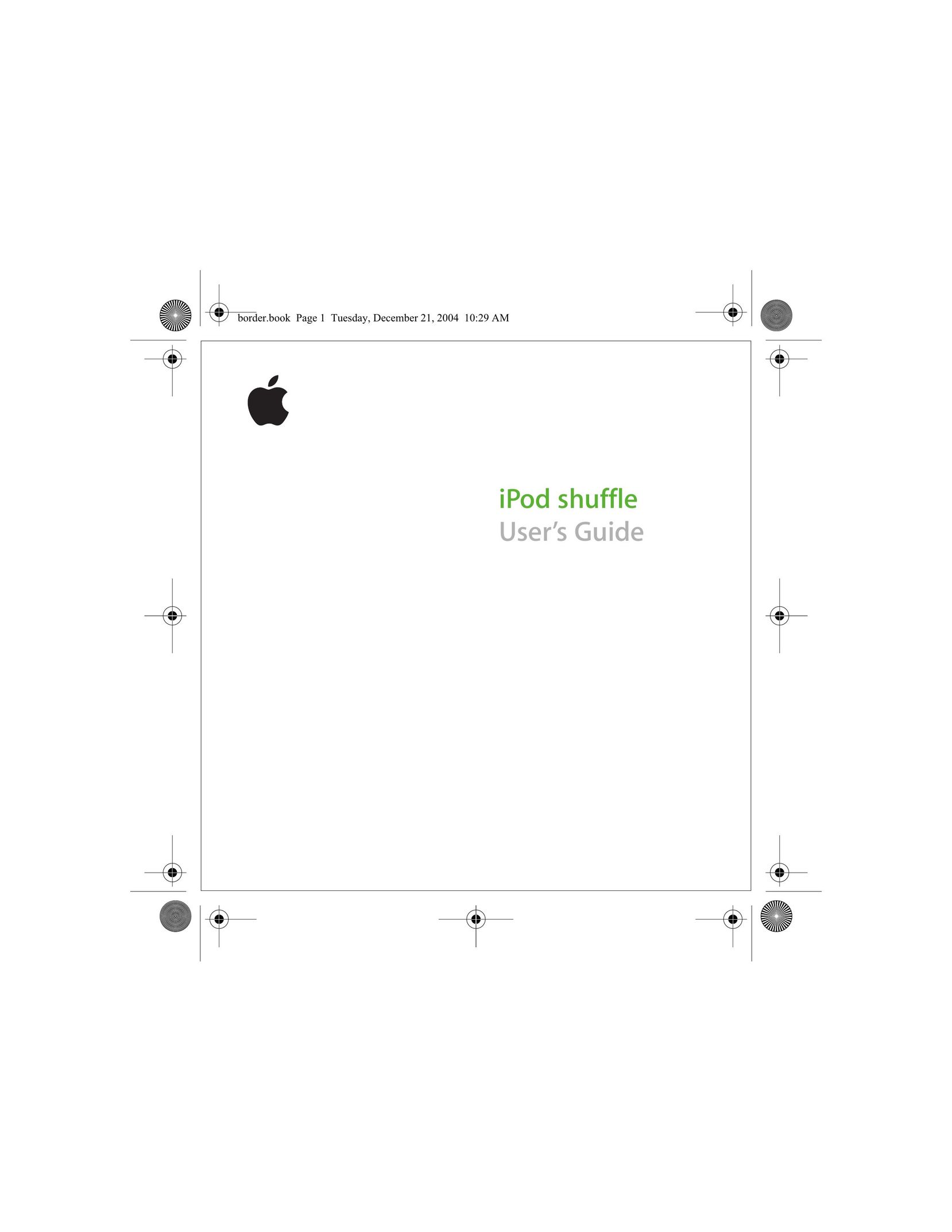Apple iPod shuffle Computer Accessories User Manual