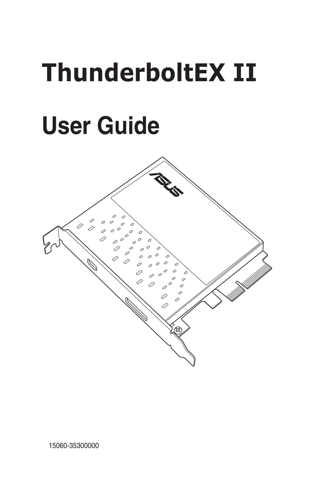 Asus 1560-35300000 Computer Accessories User Manual