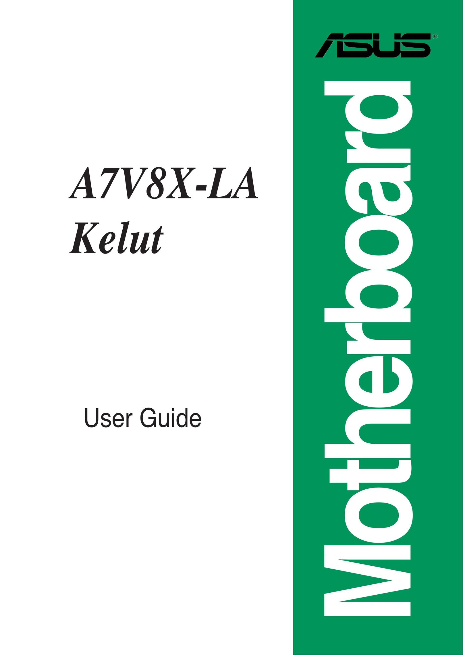 Asus ASUS Motherboard Computer Accessories User Manual