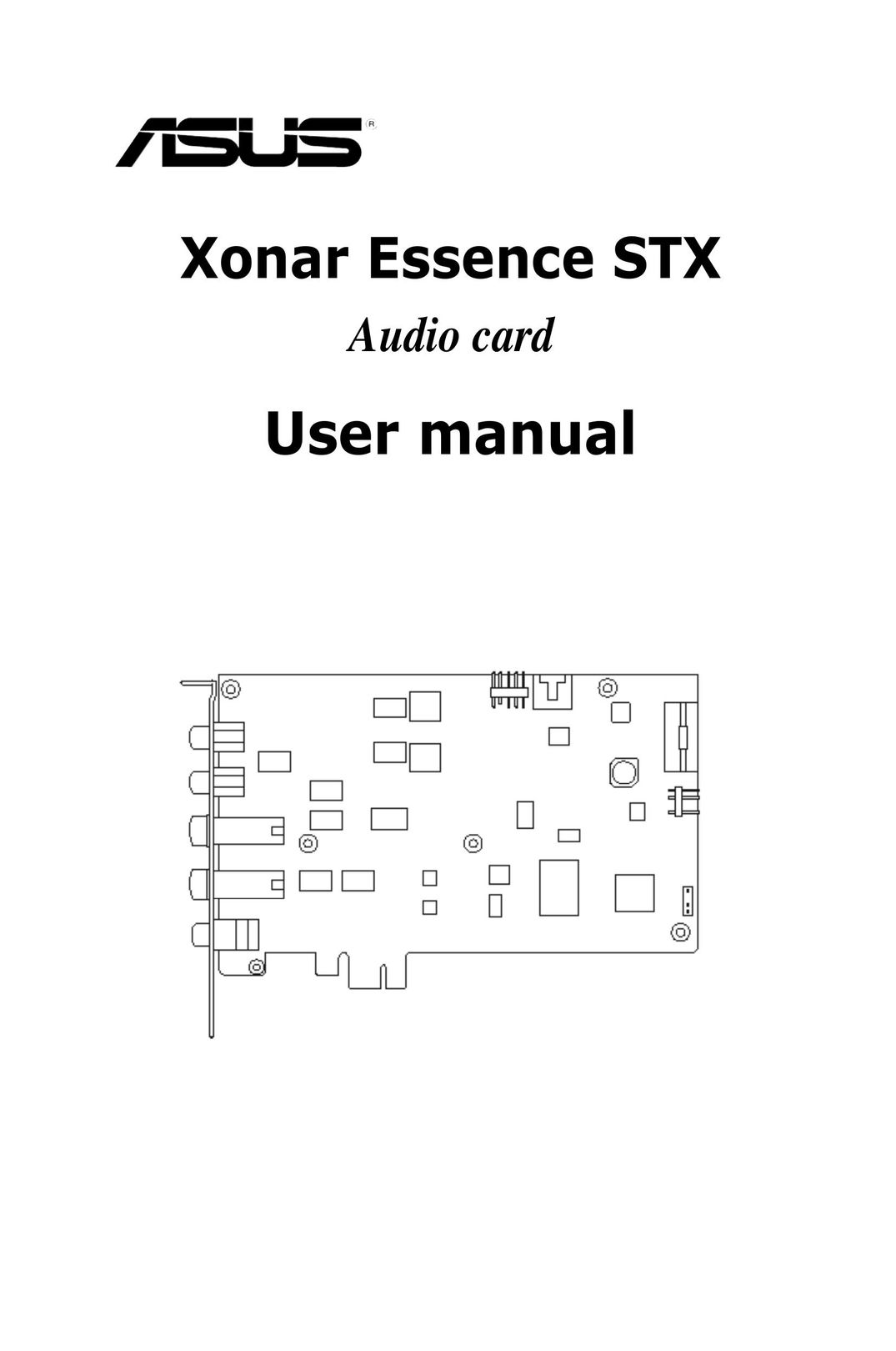 Asus XONARESSENCESTX Computer Accessories User Manual