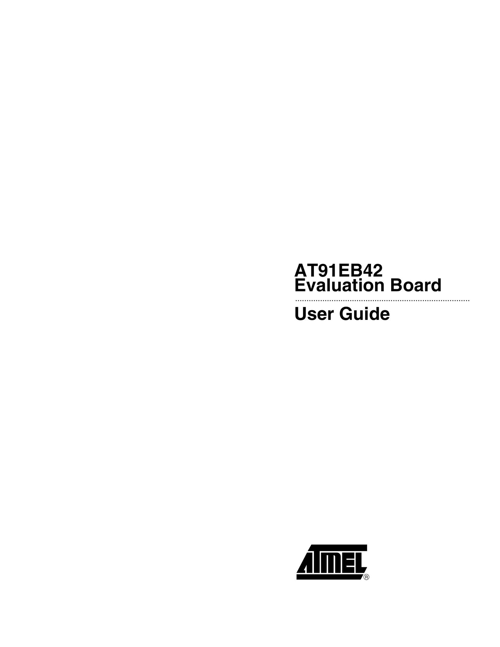 Atmel AT91EB42 Computer Accessories User Manual