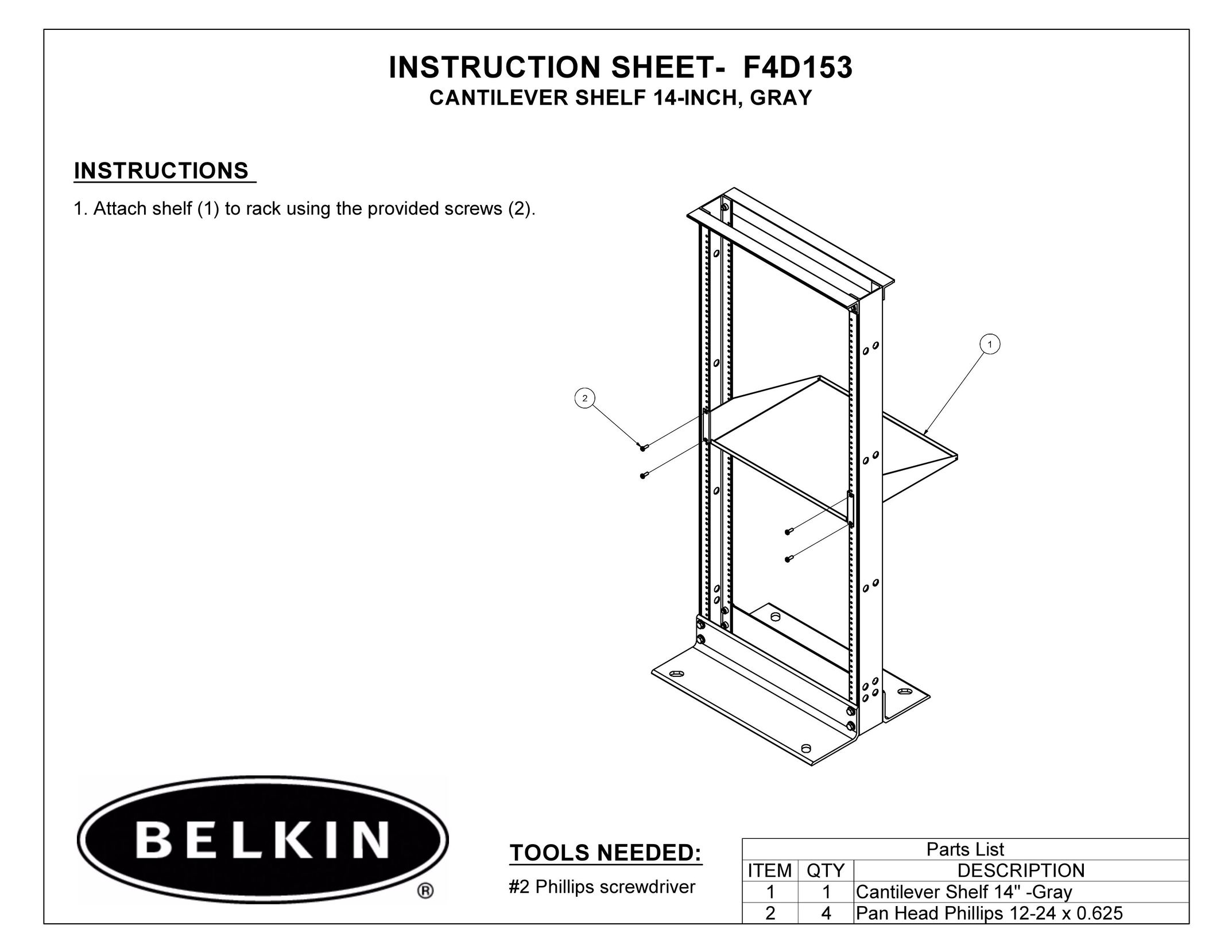 Belkin F4D153 Computer Accessories User Manual