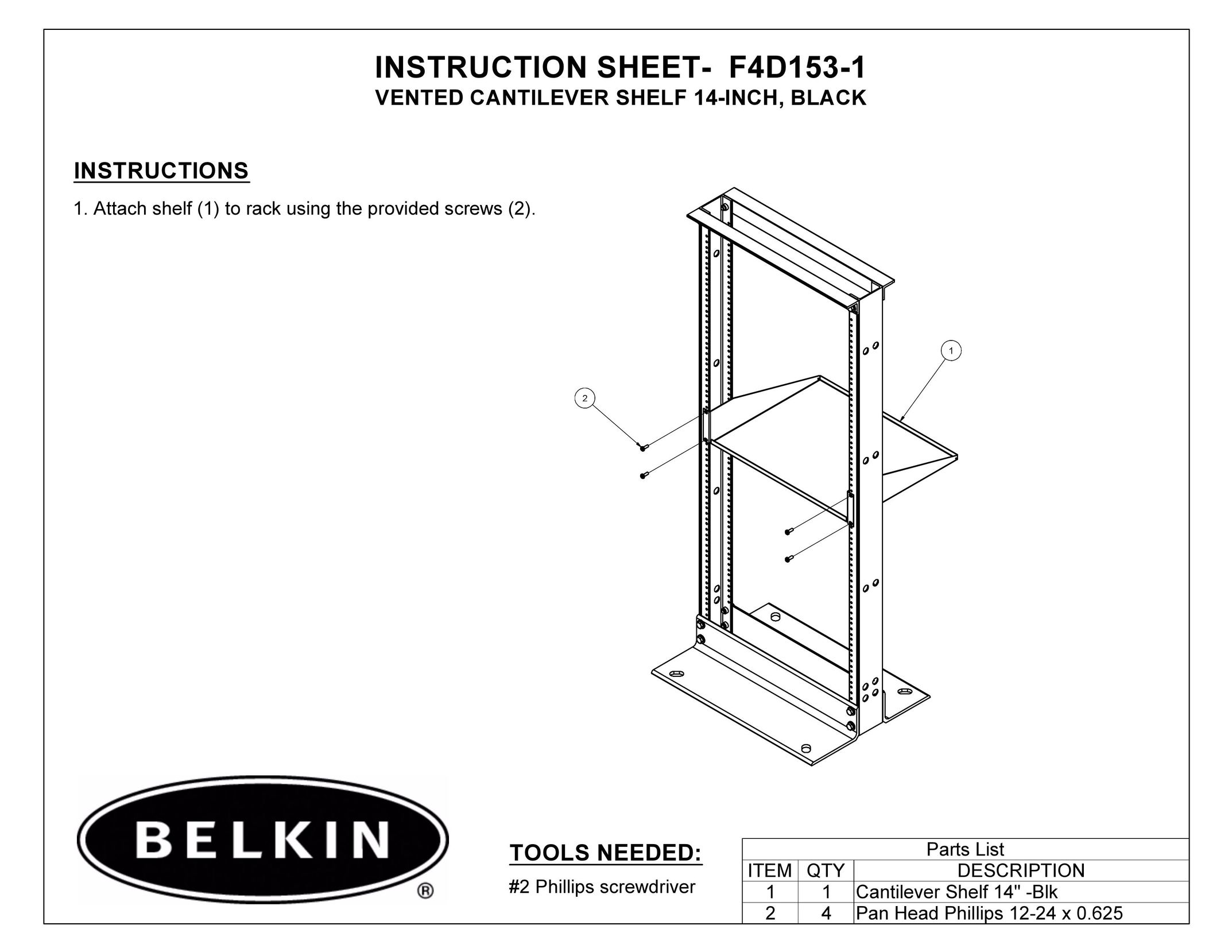 Belkin F4D153-1 Computer Accessories User Manual