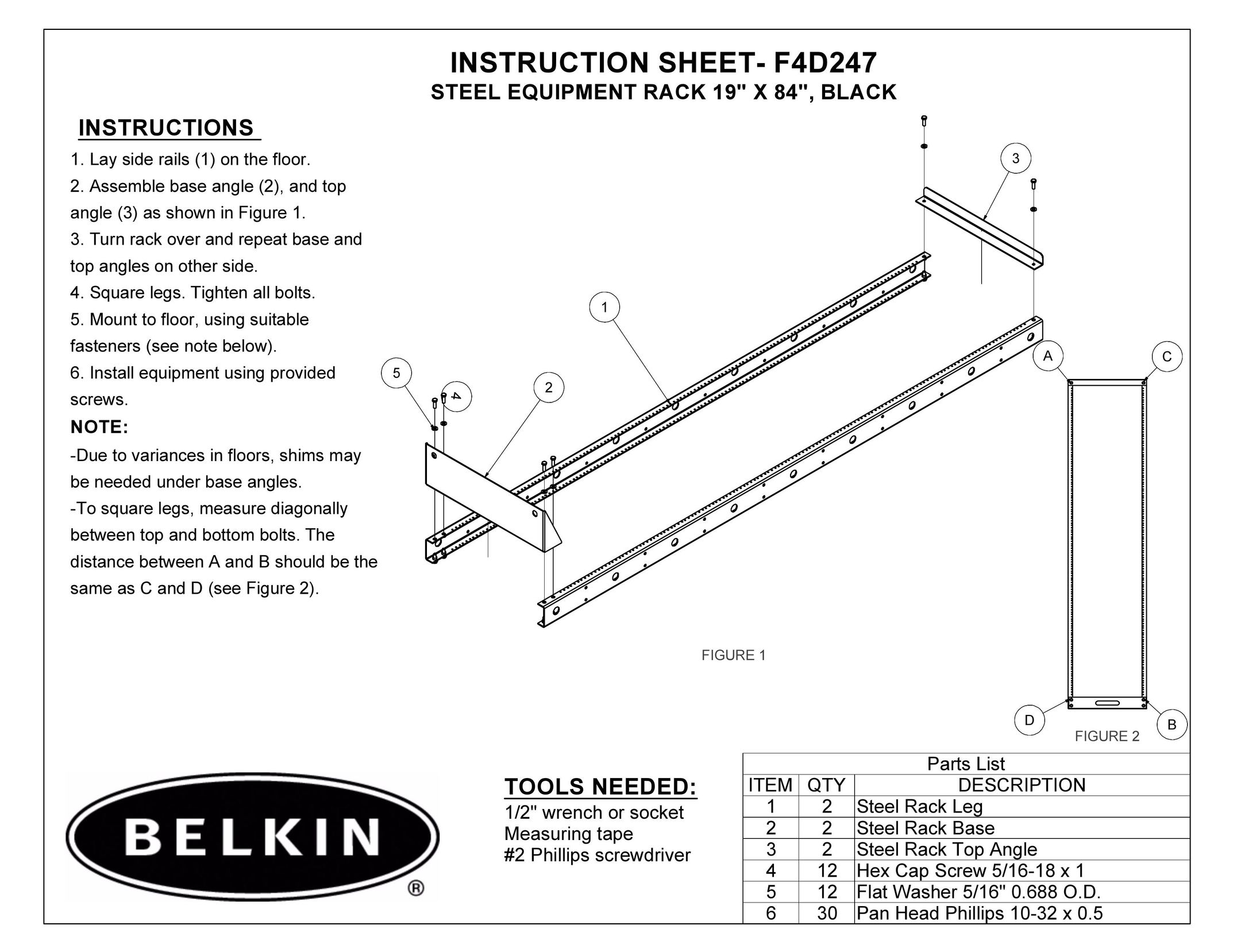 Belkin F4D247 Computer Accessories User Manual