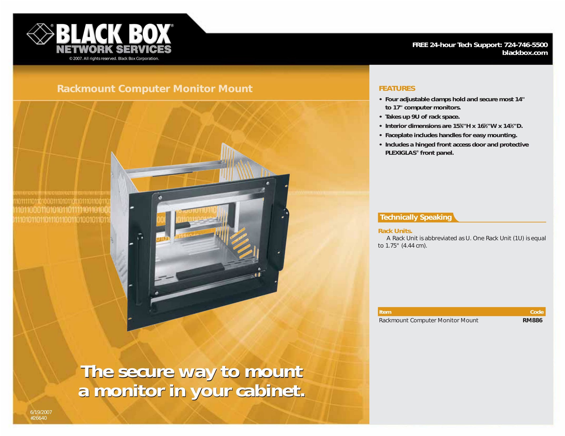 Black Box 26640 Computer Accessories User Manual