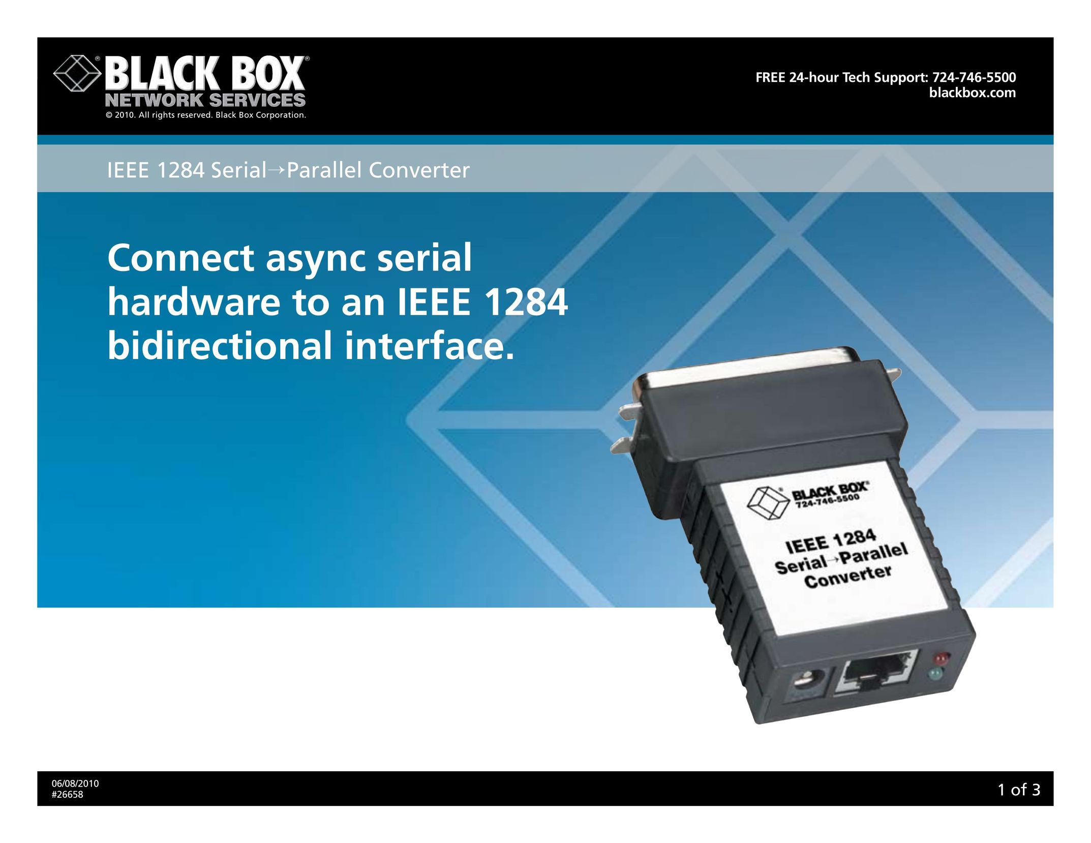 Black Box 26658 Computer Accessories User Manual