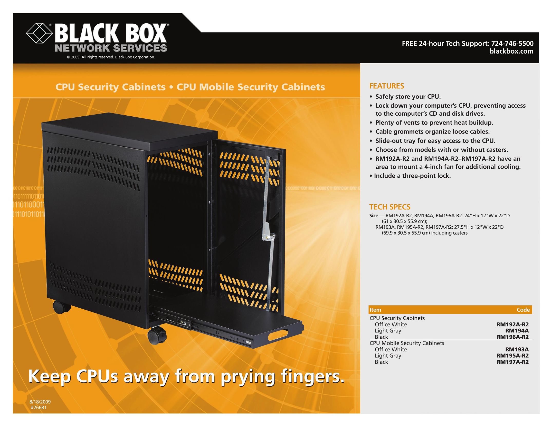 Black Box 26681 Computer Accessories User Manual