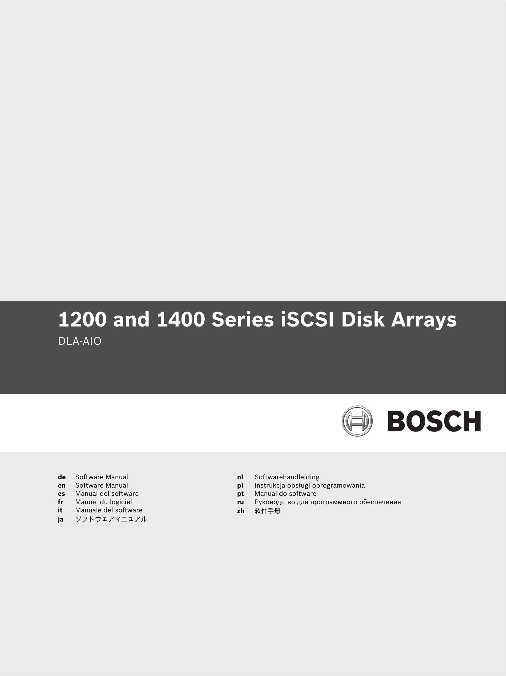 Bosch Appliances 1200 Computer Accessories User Manual