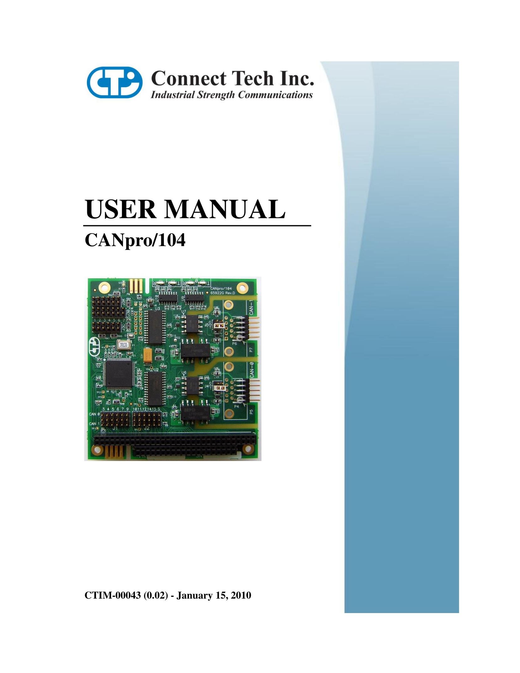 Connect Tech CTIM-00043 Computer Accessories User Manual