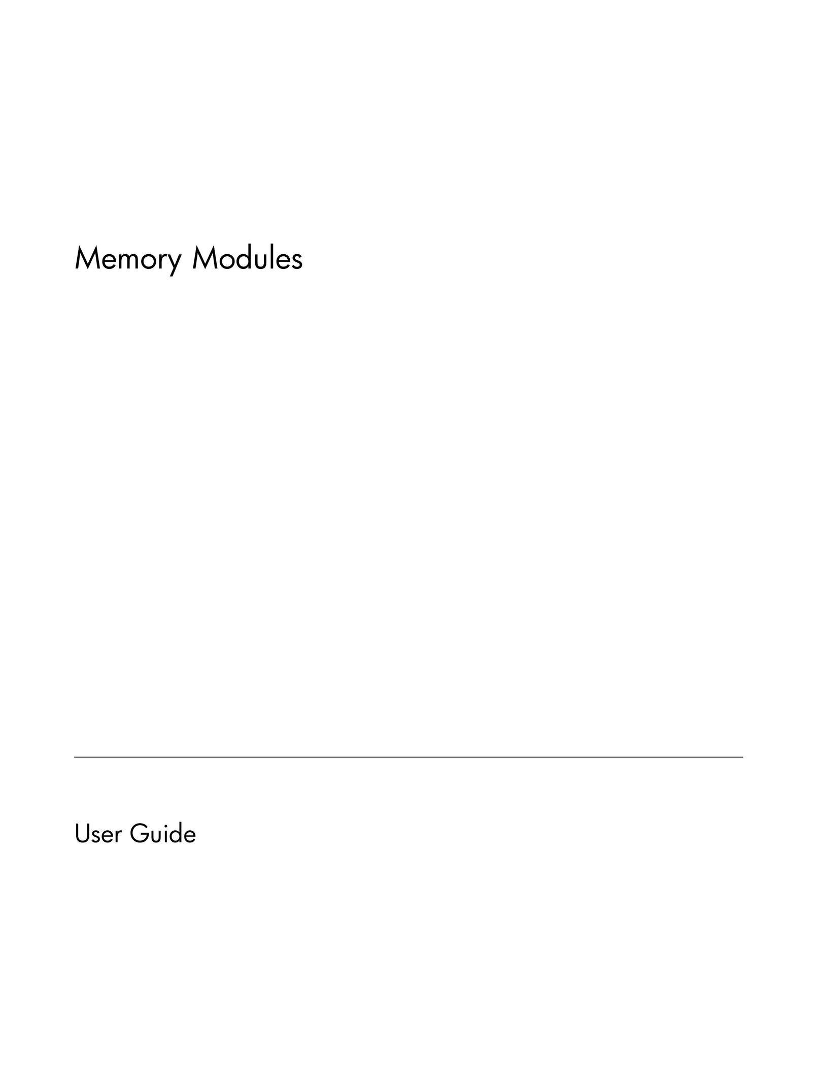 HP (Hewlett-Packard) 439813-001 Computer Accessories User Manual