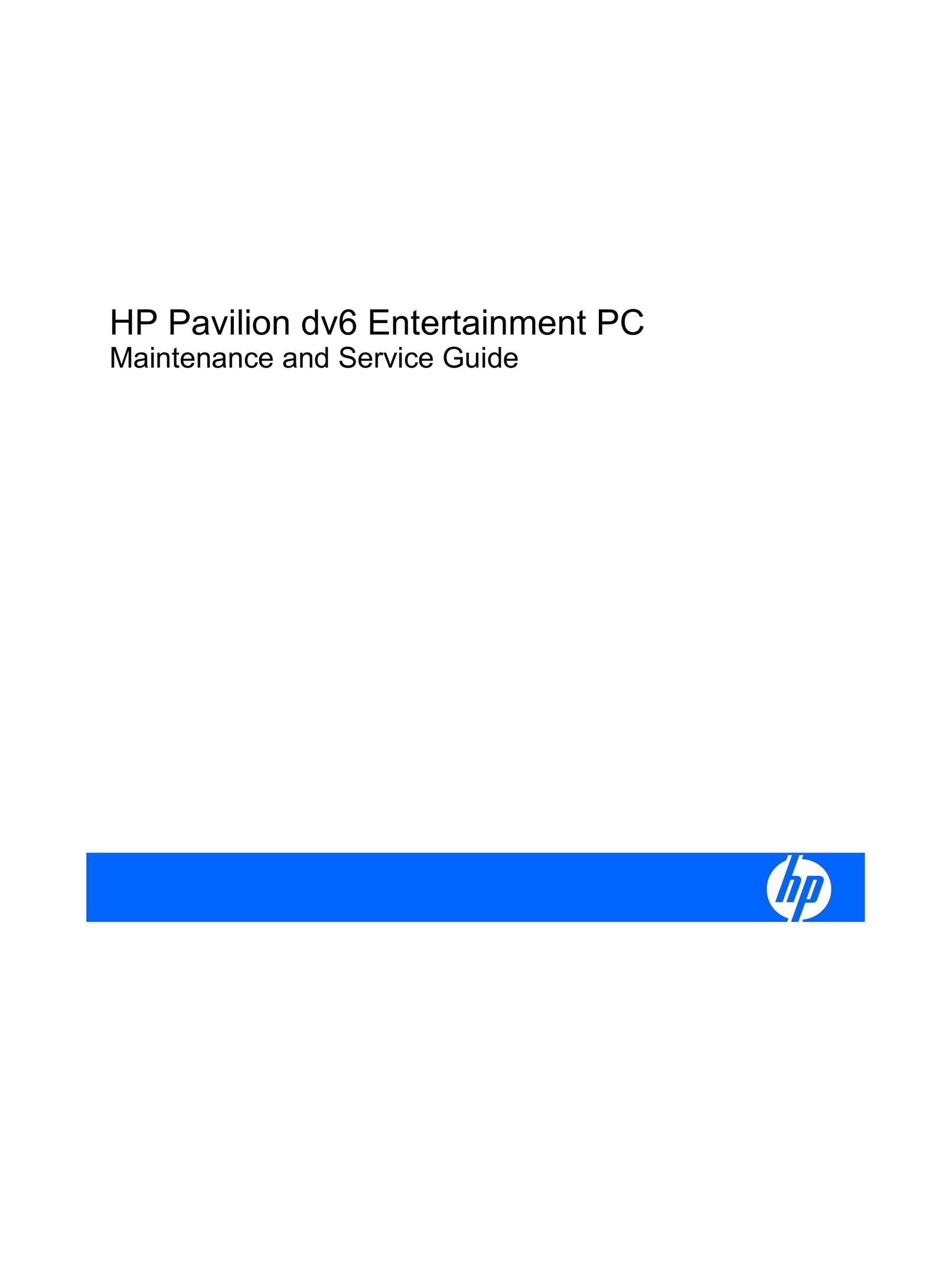 HP (Hewlett-Packard) DV6 Computer Accessories User Manual