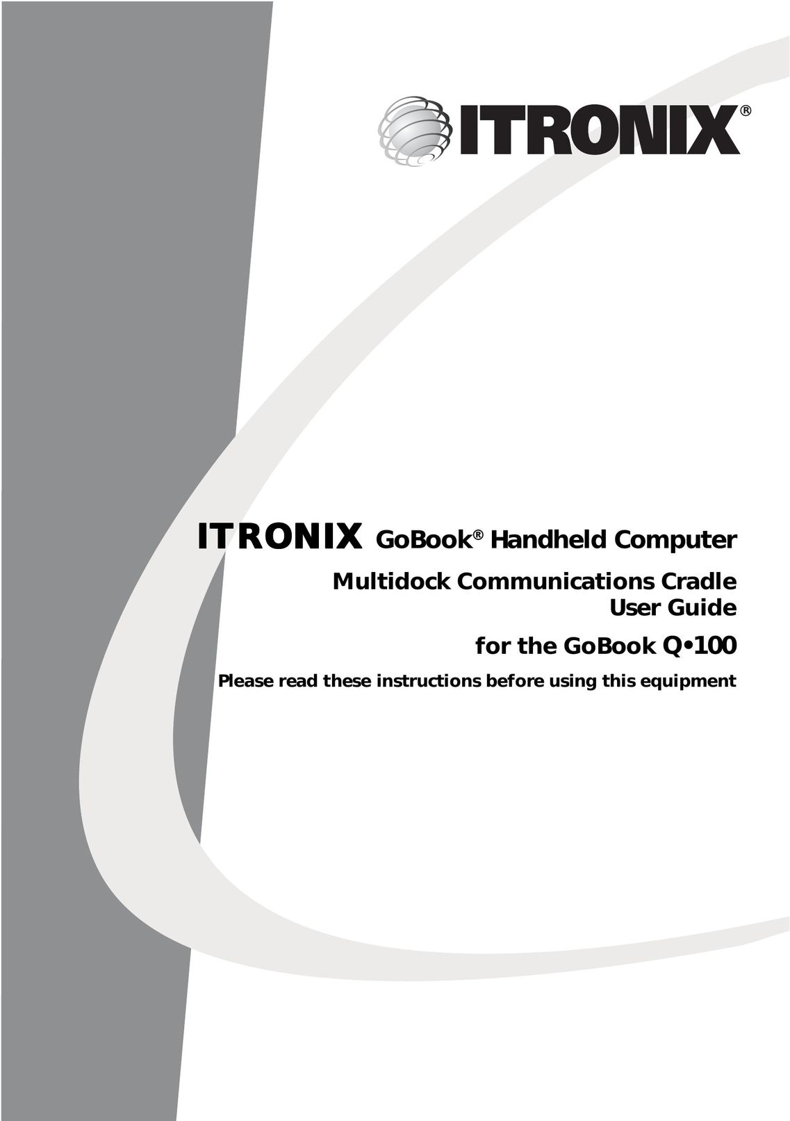 Itron Tech Q100 Computer Accessories User Manual