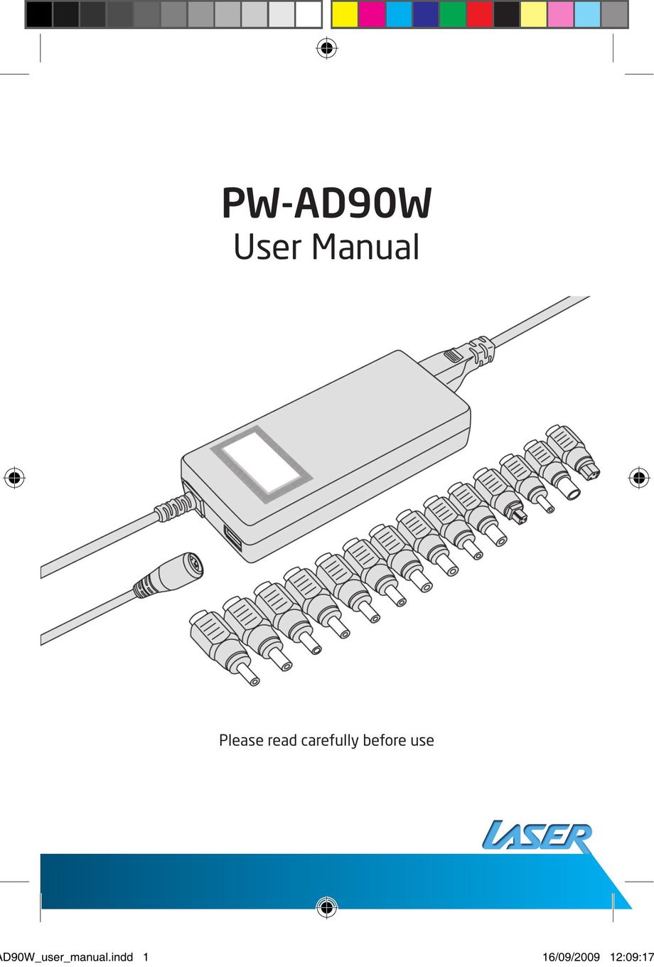 Laser PW-AD90W Computer Accessories User Manual