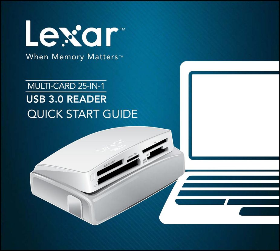 Lexar Media LRW025URBNA Computer Accessories User Manual