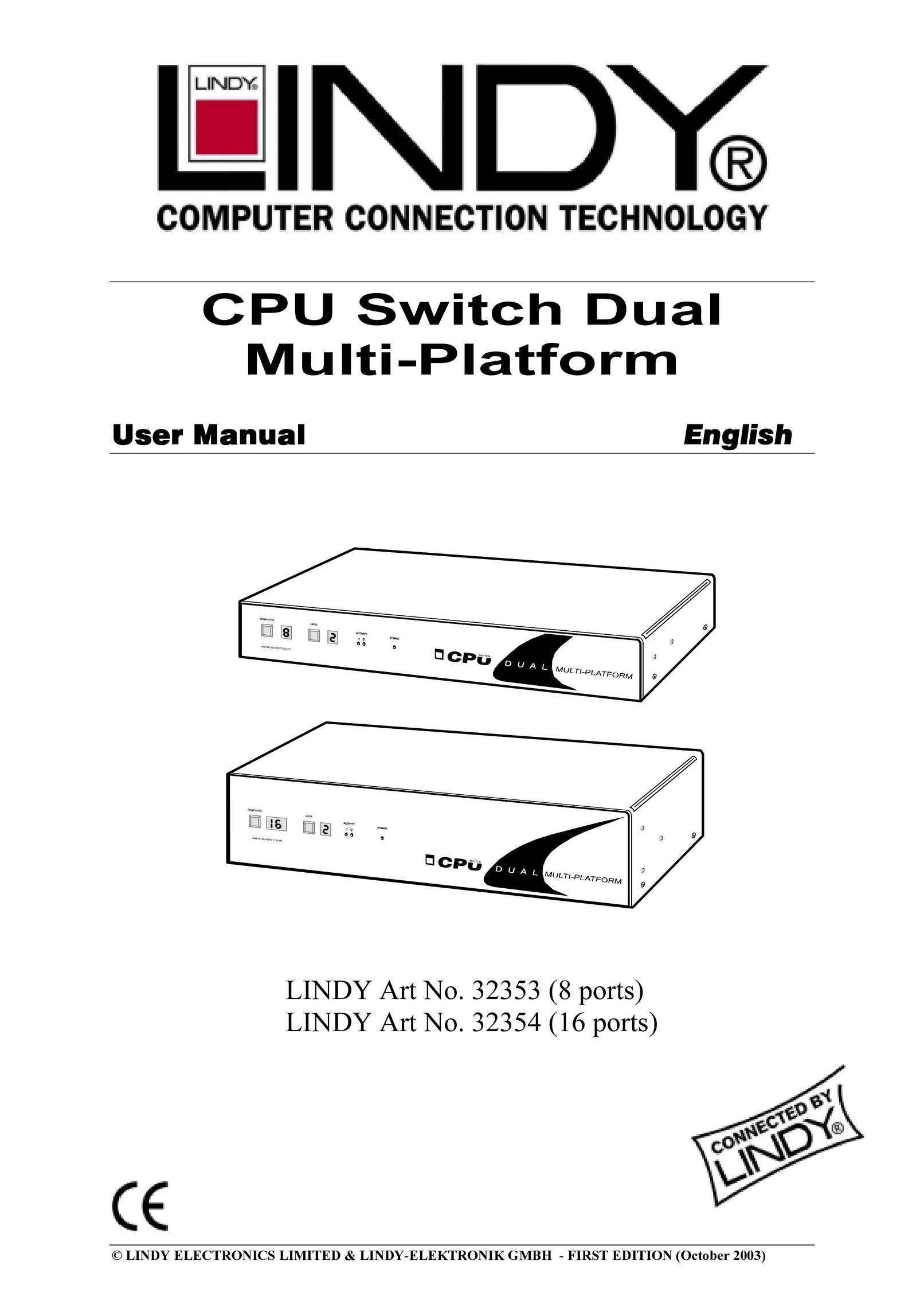 Lindy 32353 Computer Accessories User Manual