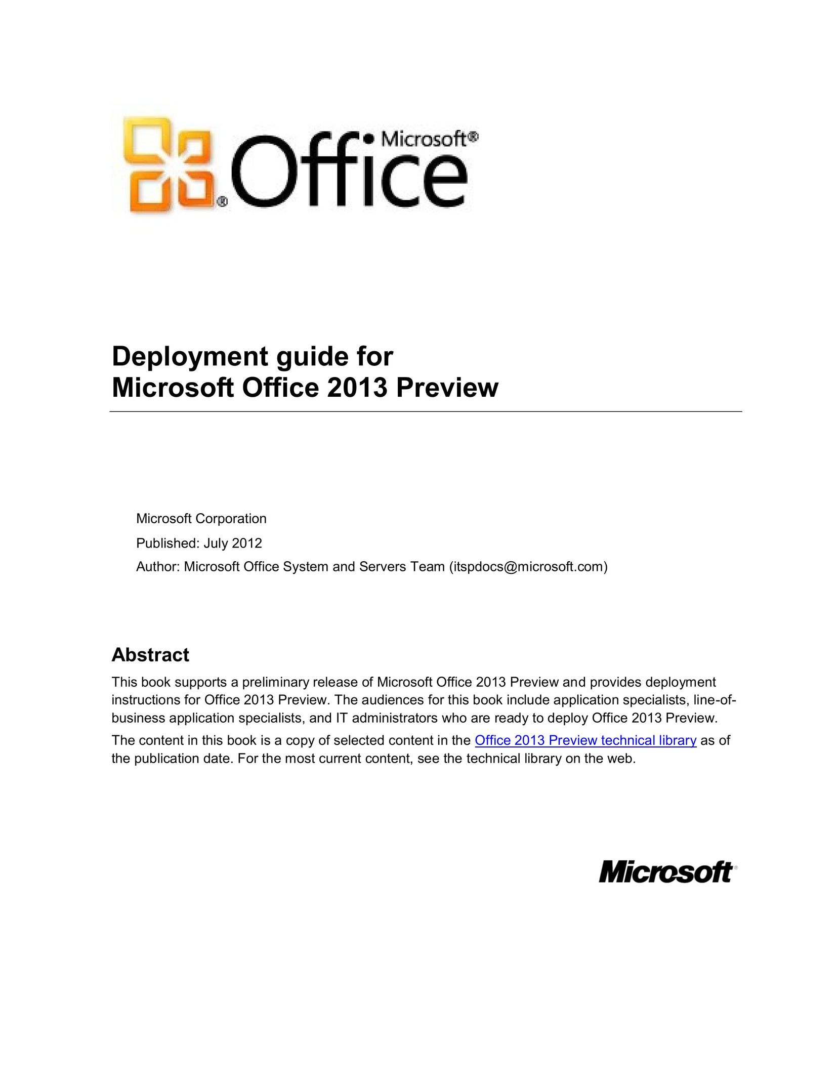 Microsoft 79G-03775 Computer Accessories User Manual
