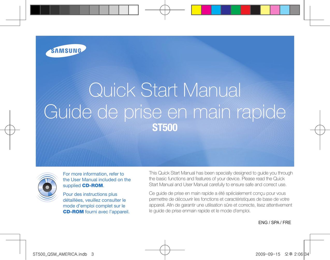 Samsung ST500 Computer Accessories User Manual