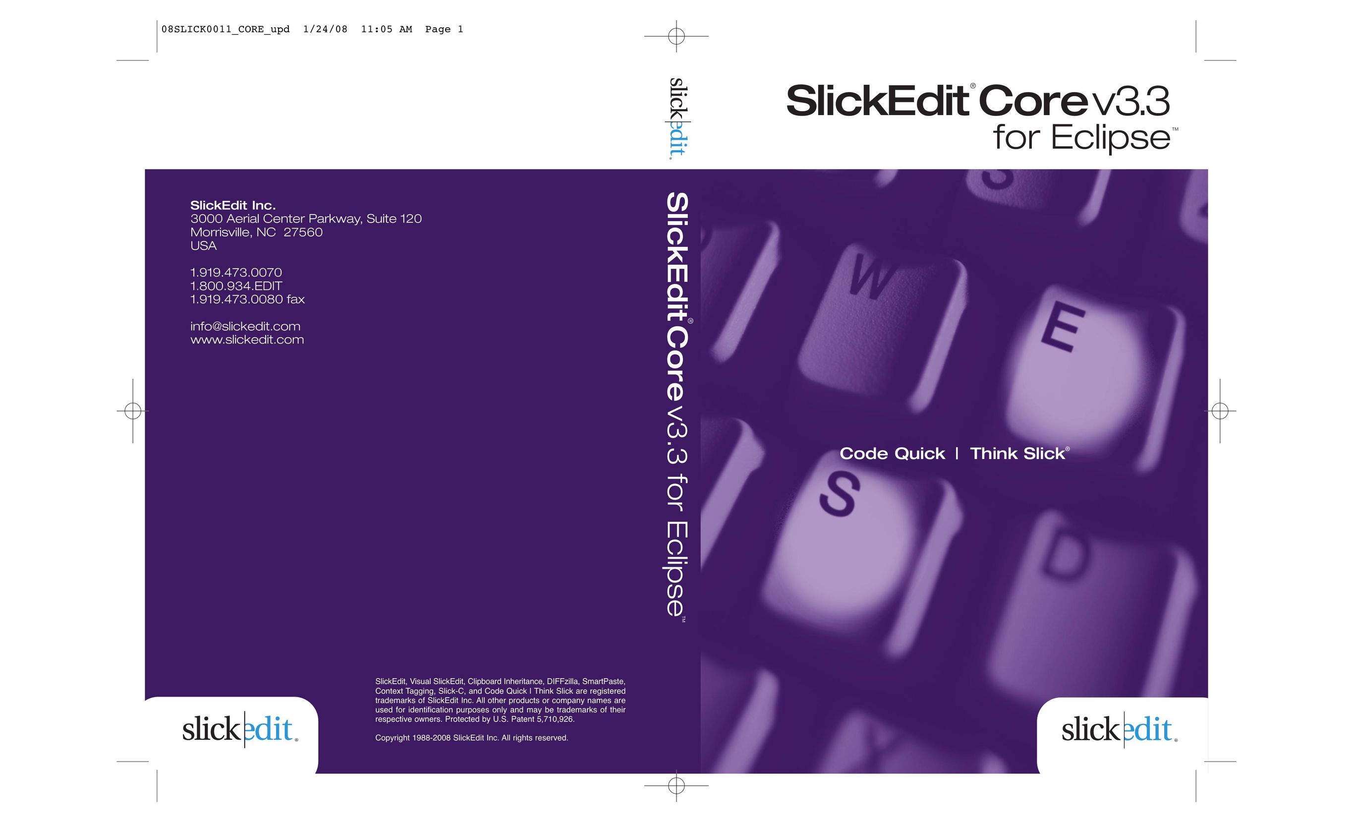 Slick V3.3 Computer Accessories User Manual