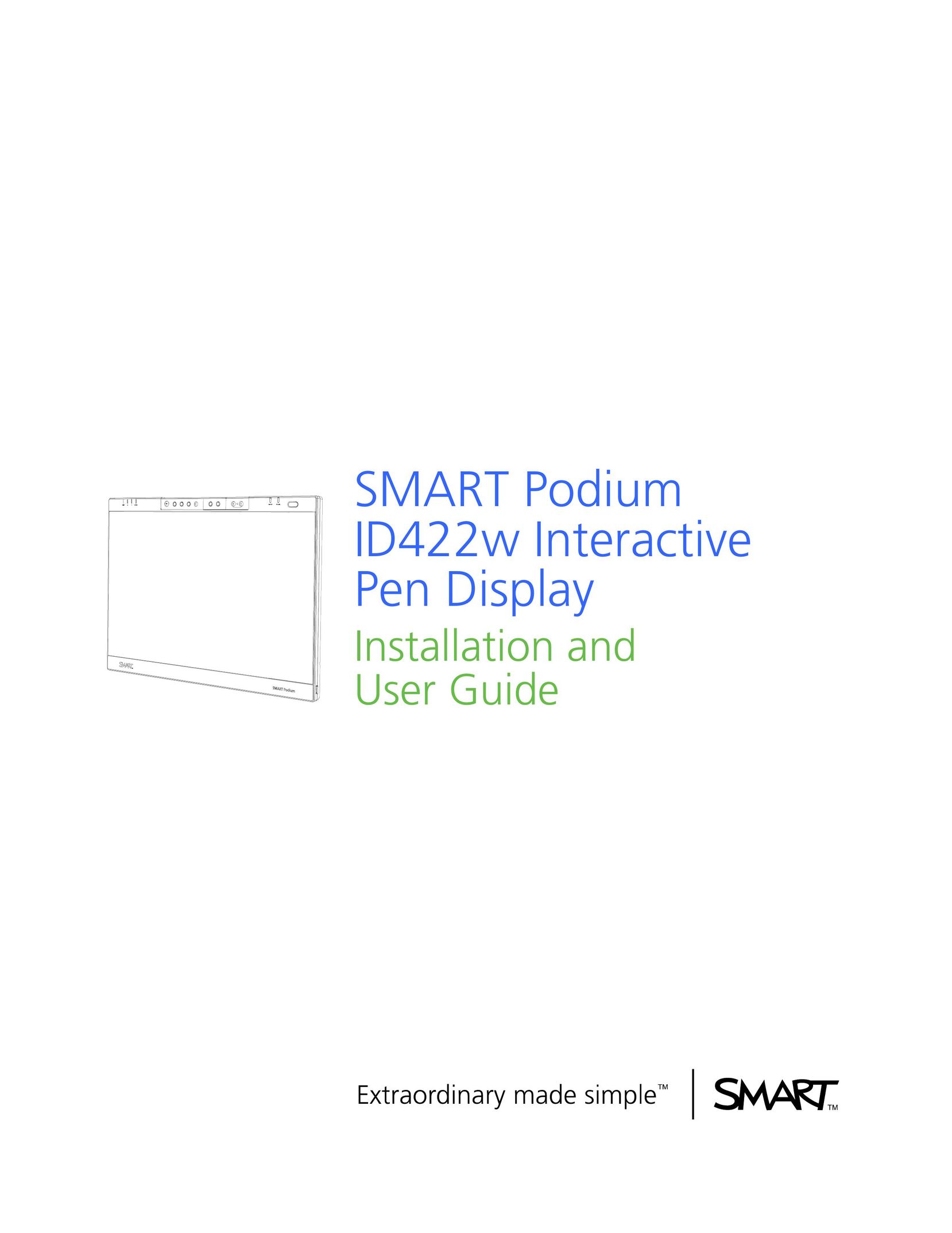Smart Technologies ID422w Computer Accessories User Manual