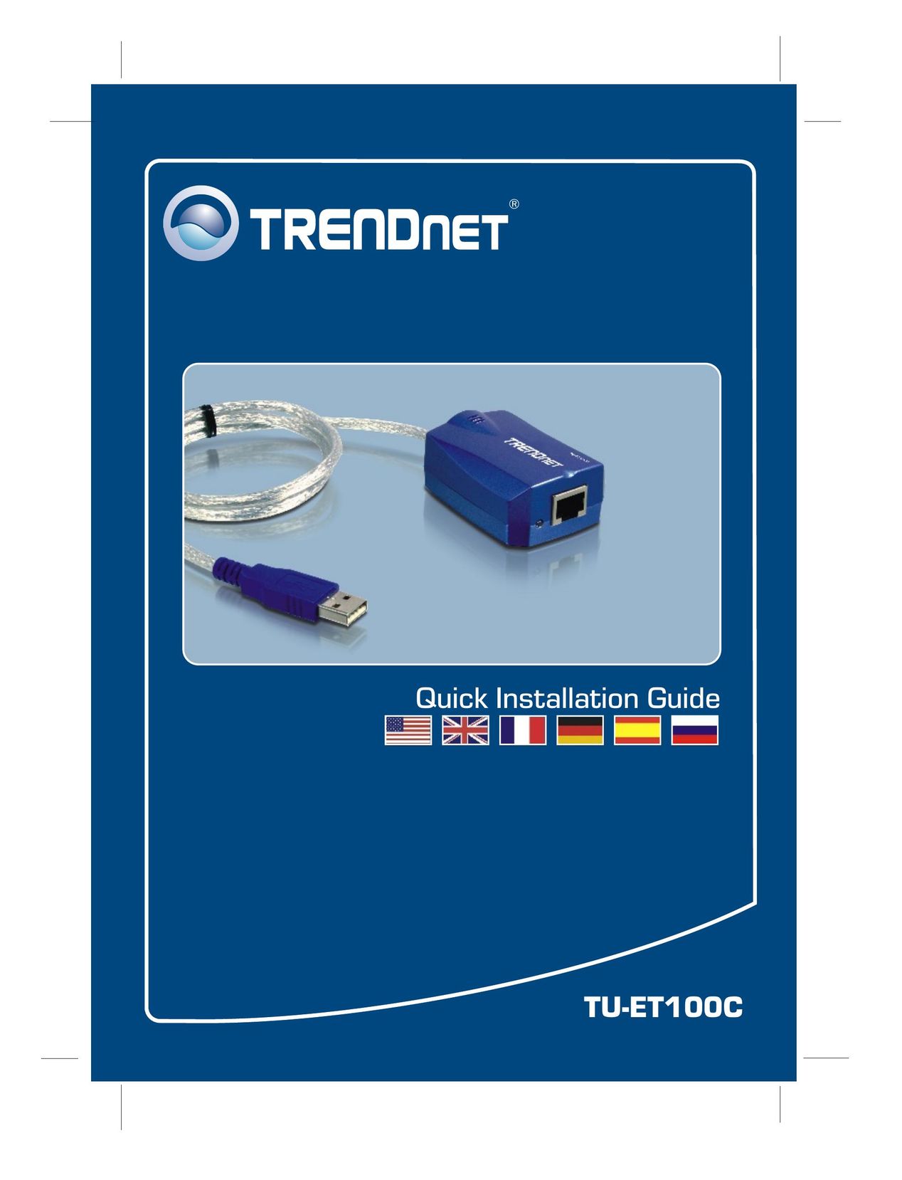TRENDnet TU-ET100C Computer Accessories User Manual