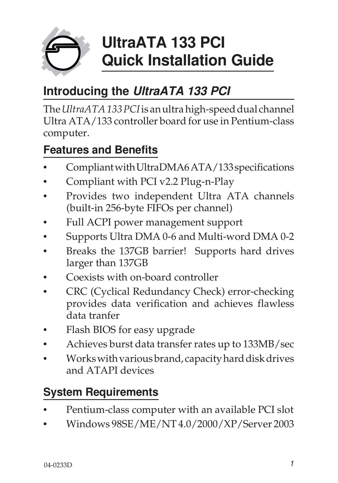 Ultra Products 93900 Computer Accessories User Manual
