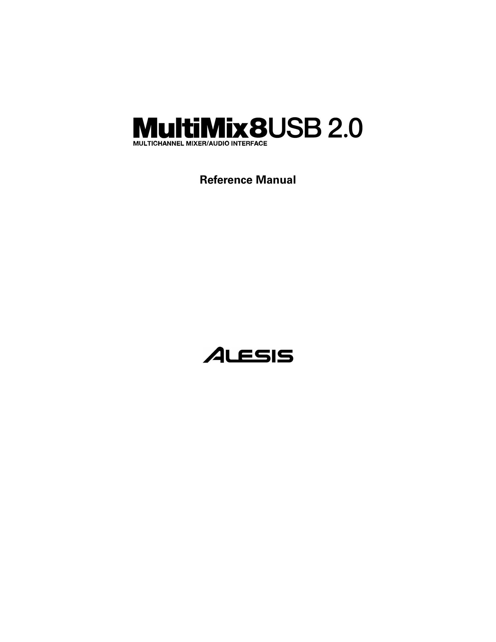 Alesis USB2.0 Computer Drive User Manual