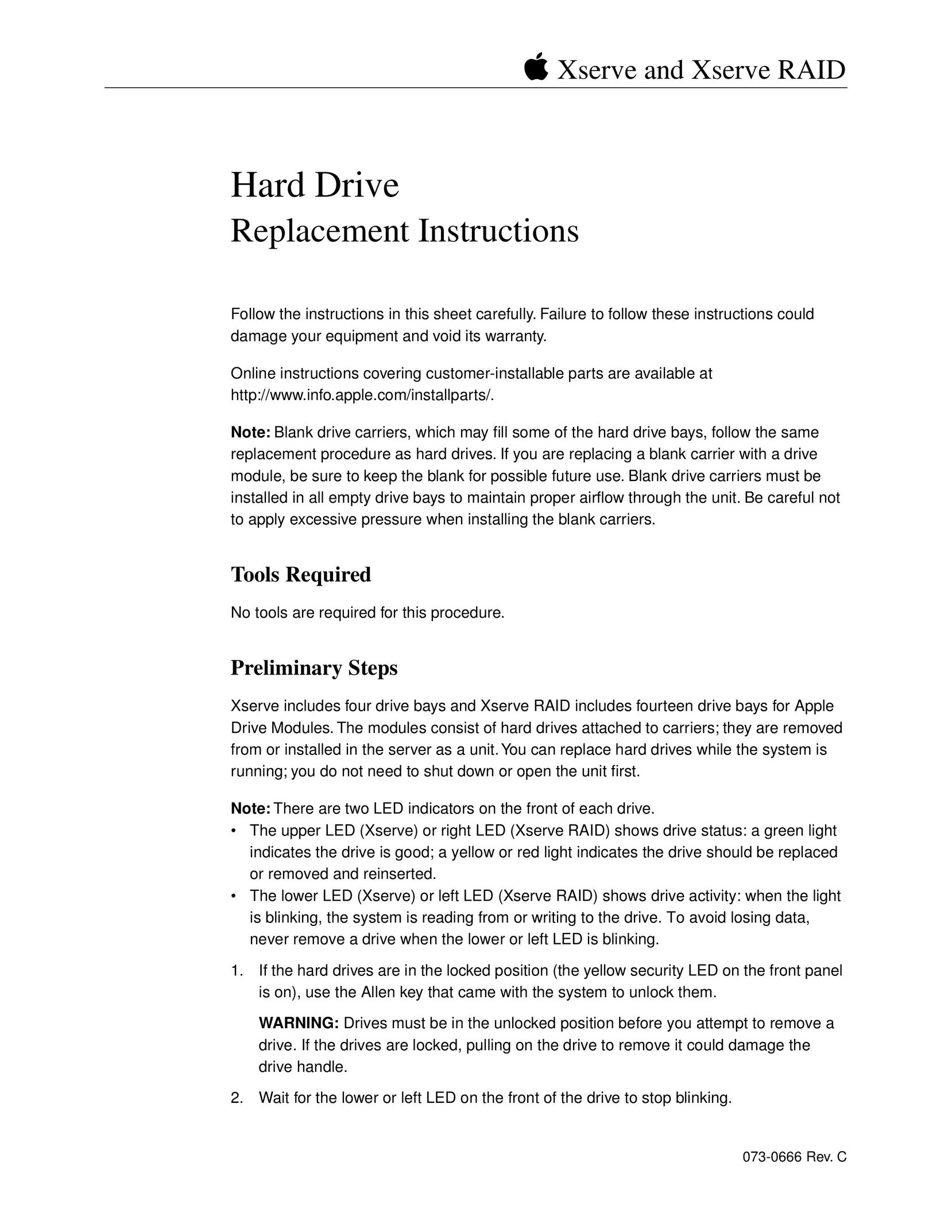 Apple Hard Drive Computer Drive User Manual