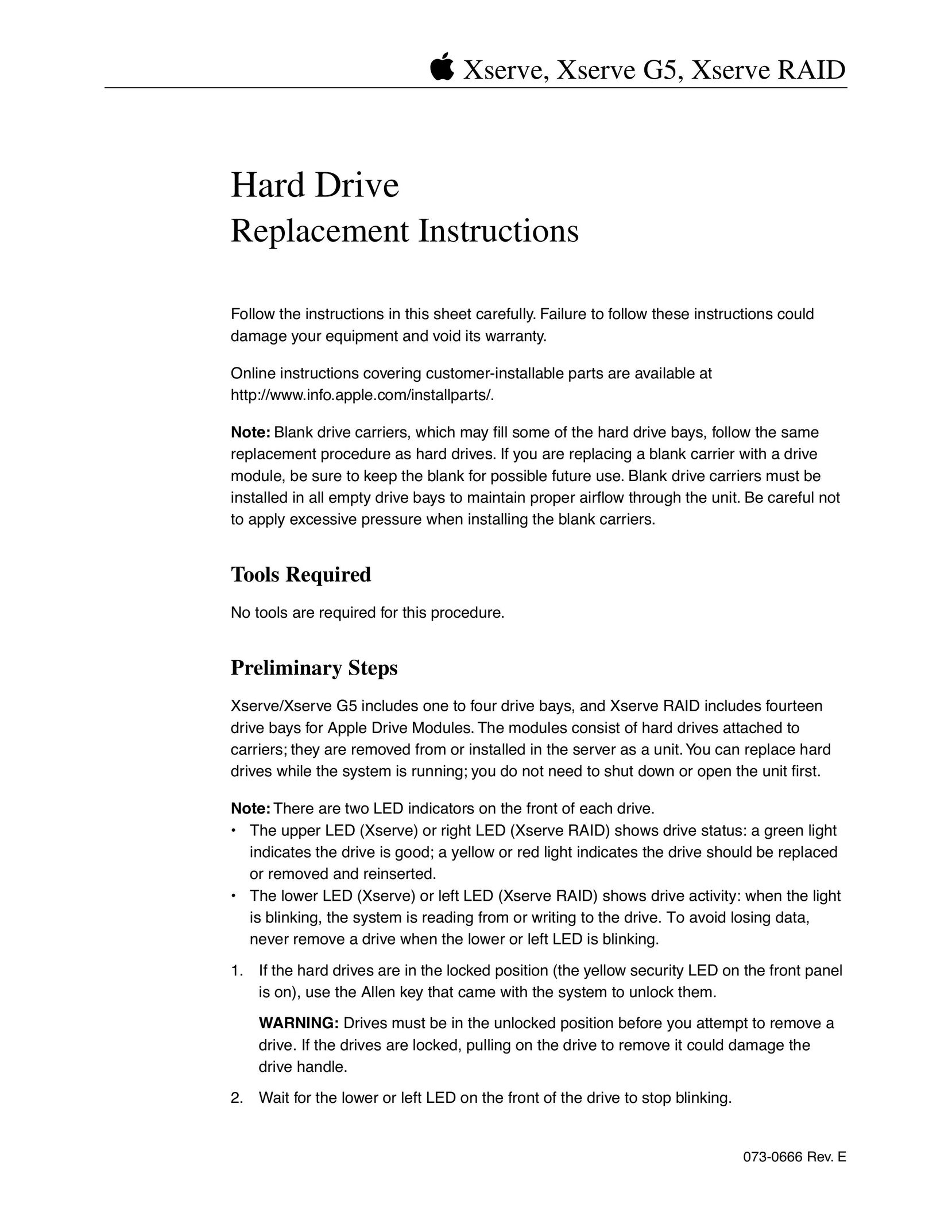 Apple RAID Computer Drive User Manual